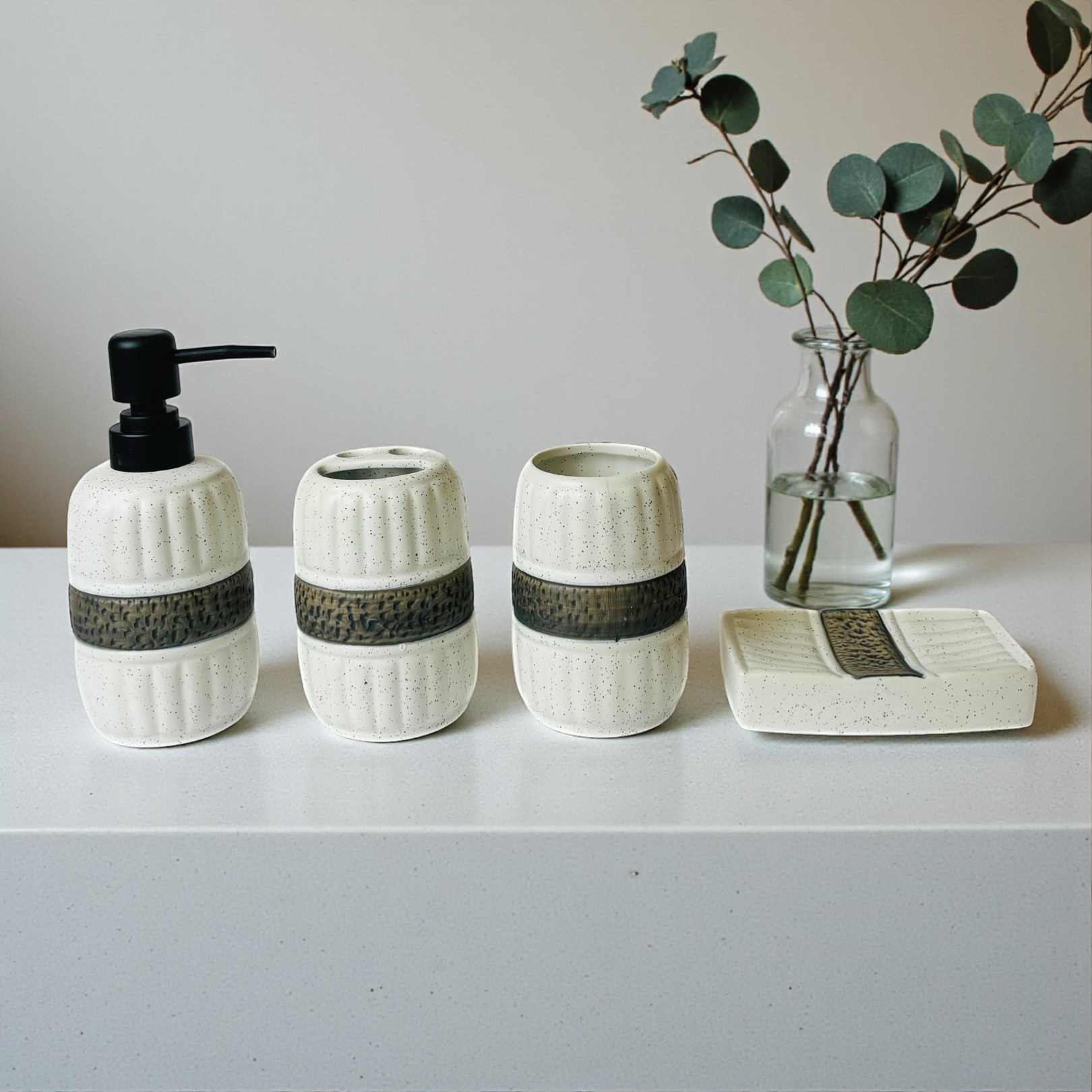 Royal Essence Soap Dispenser Set Of 4