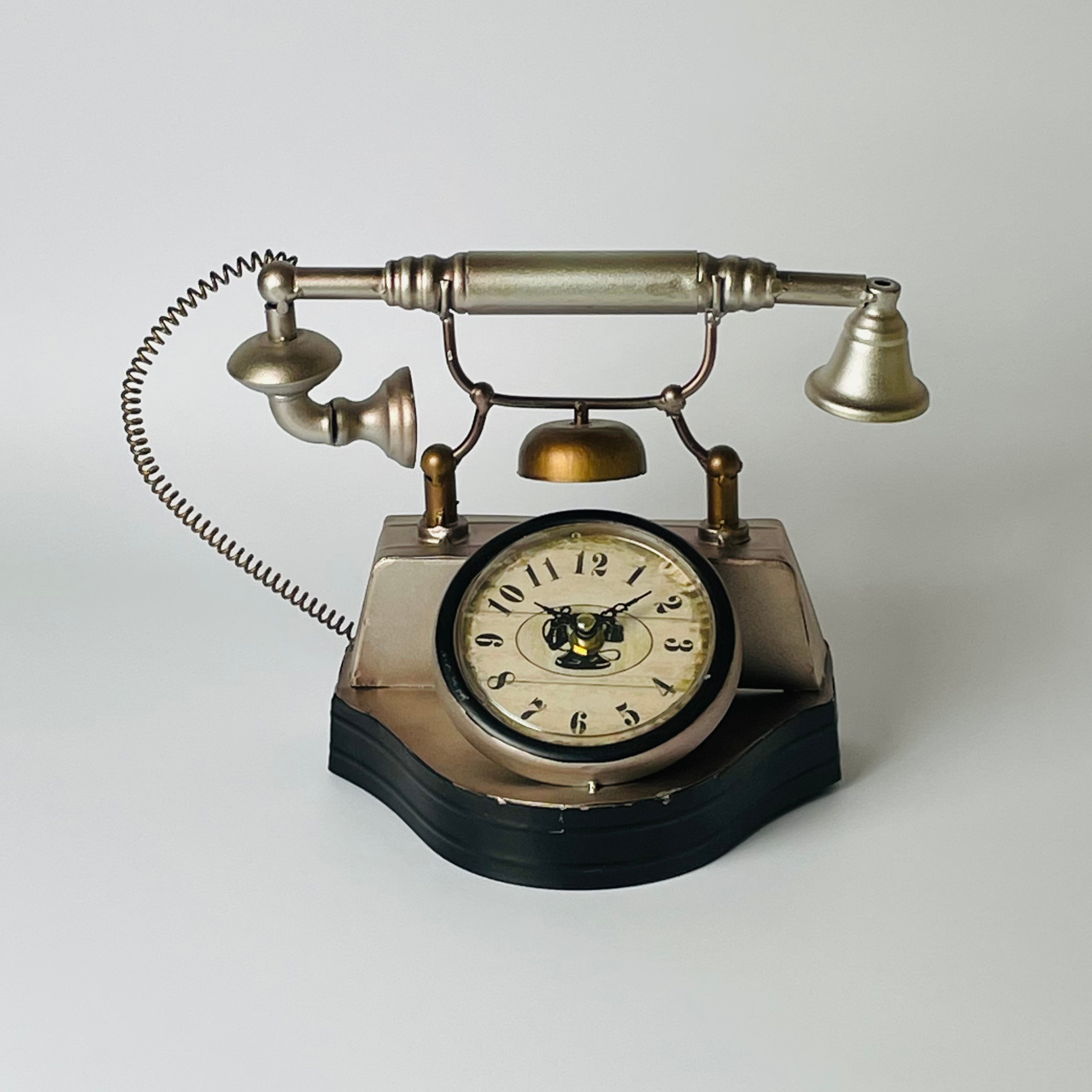 Elegant Decorative Telephone Table Clock