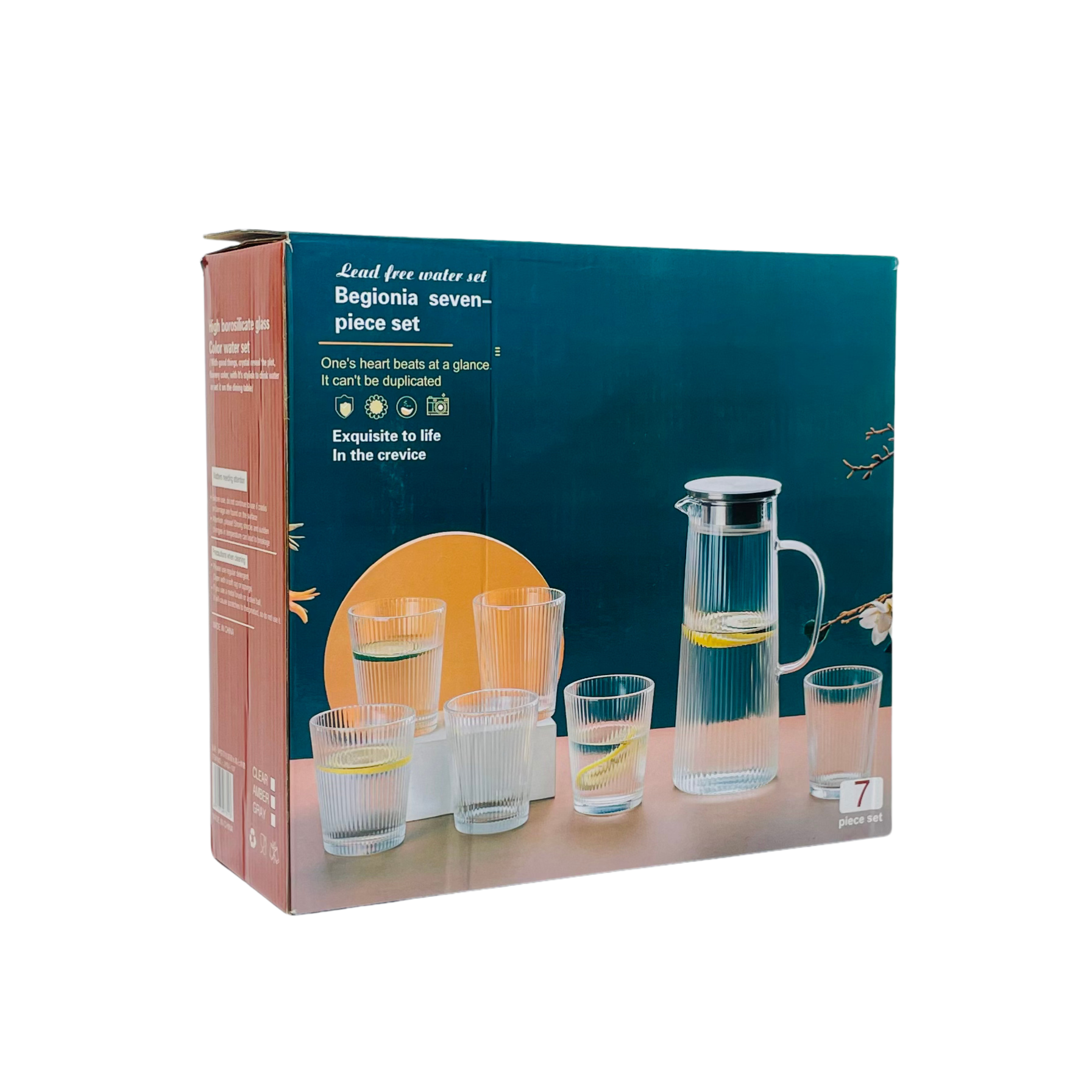Grandeur Essence – Modern Jug & Glassware Set