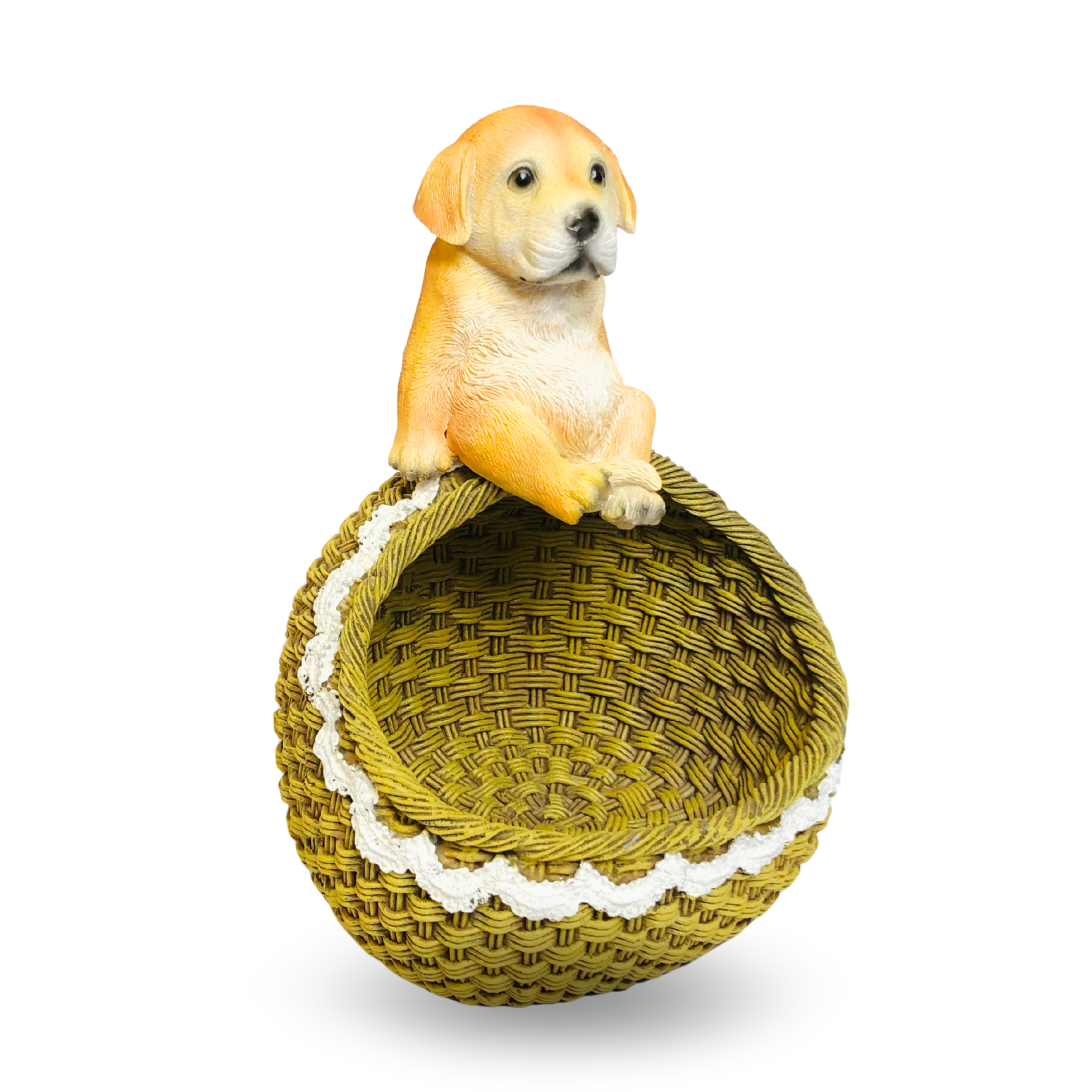 Puppy Design Decorative Basket – Cute Storage & Candy Holder