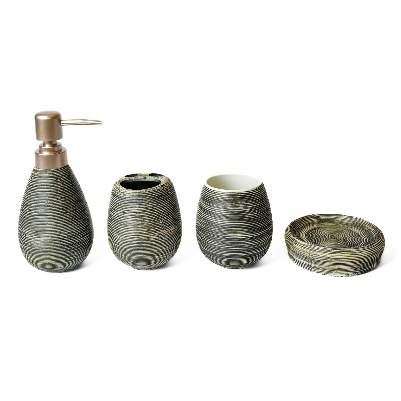 Opulent Touch Soap Dispenser Set Of 4