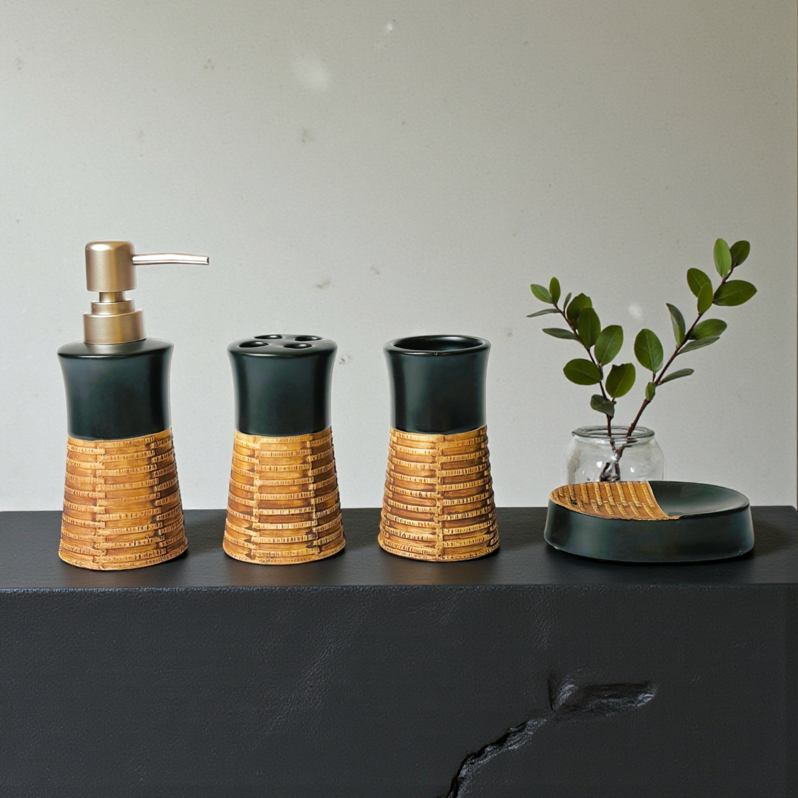 Sophisticated Style Soap Dispenser Set Of 4