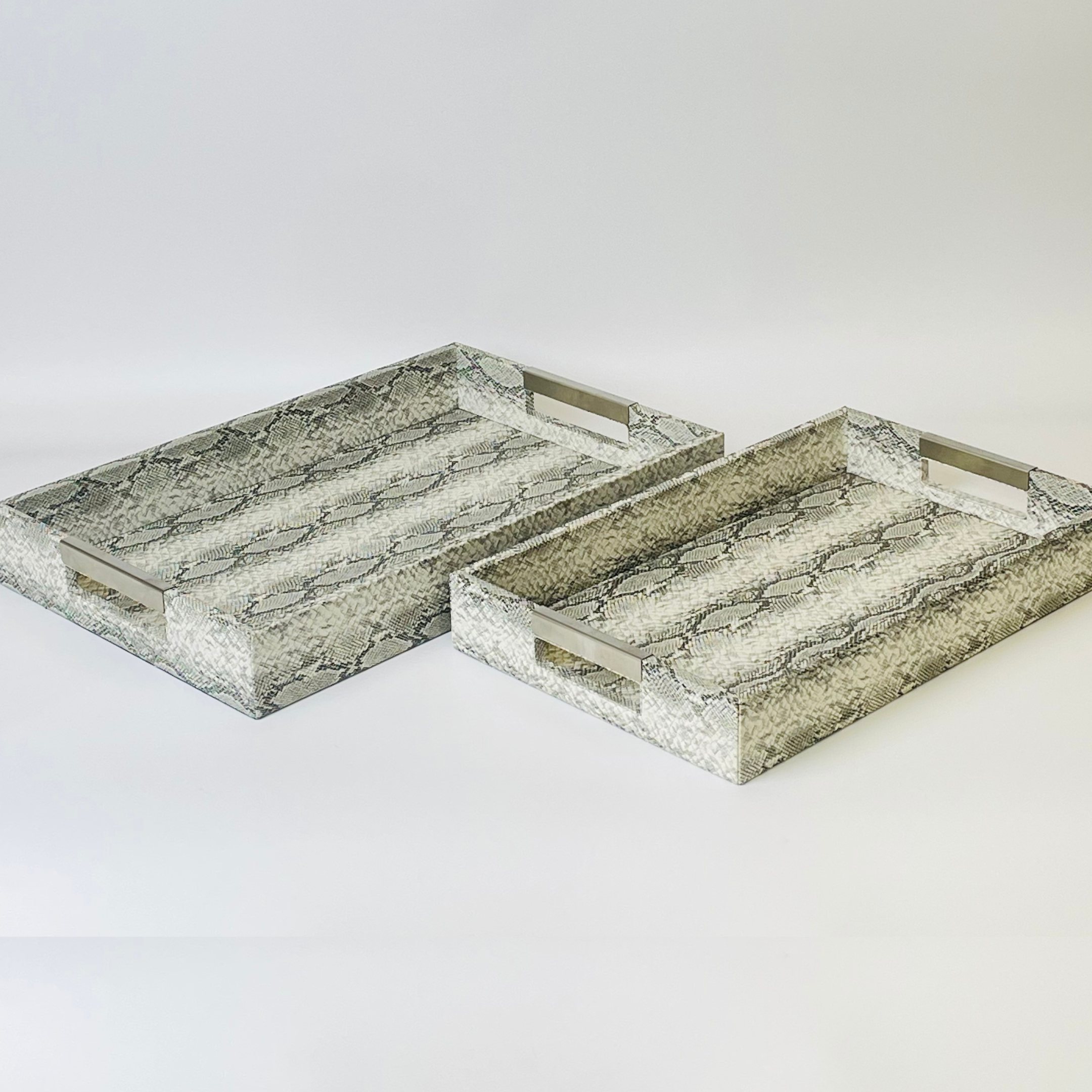 Classic Aura Home Décor 2Pc Tray Set