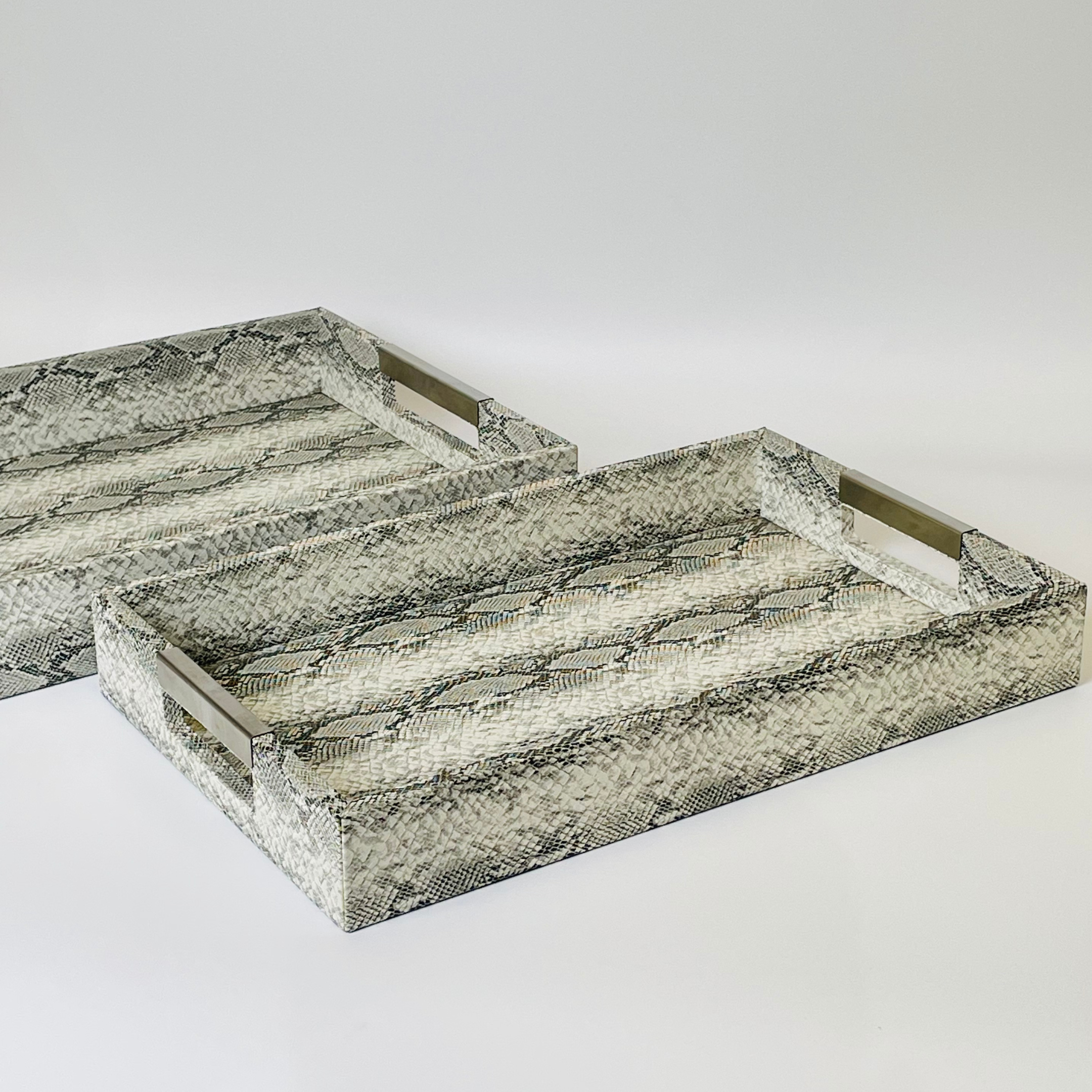 Classic Aura Home Décor 2Pc Tray Set