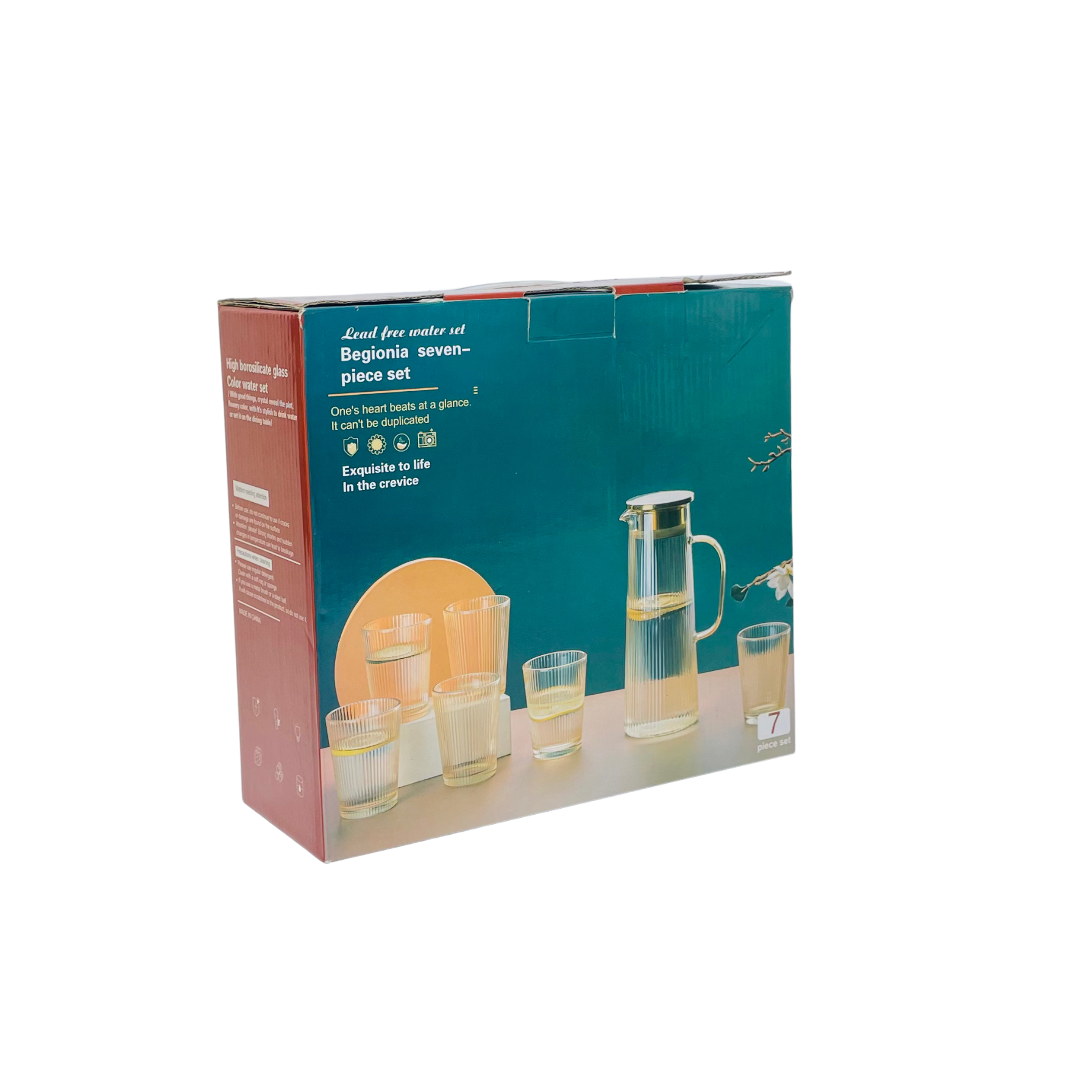 Grandeur Essence – Modern Jug & Glassware Set