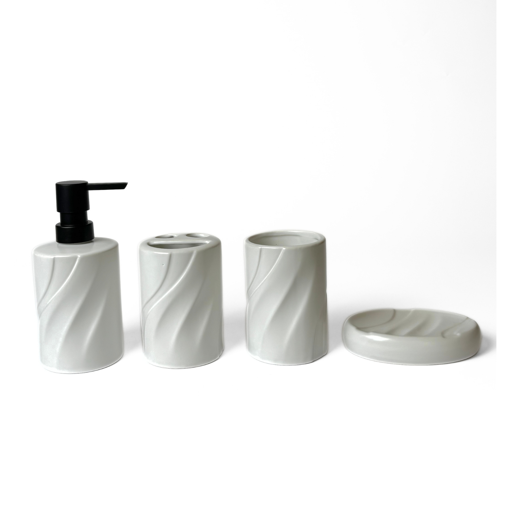 Imperial Luxe Soap Dispenser Set Of 4