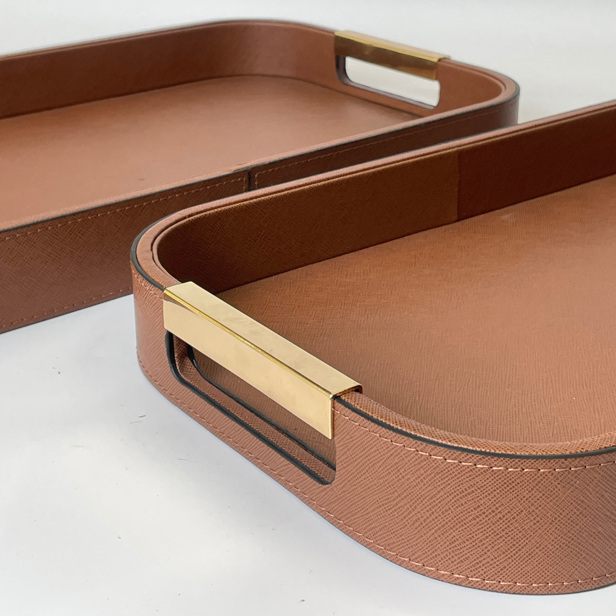 Modern Luxe Serving 2Pc Tray Set