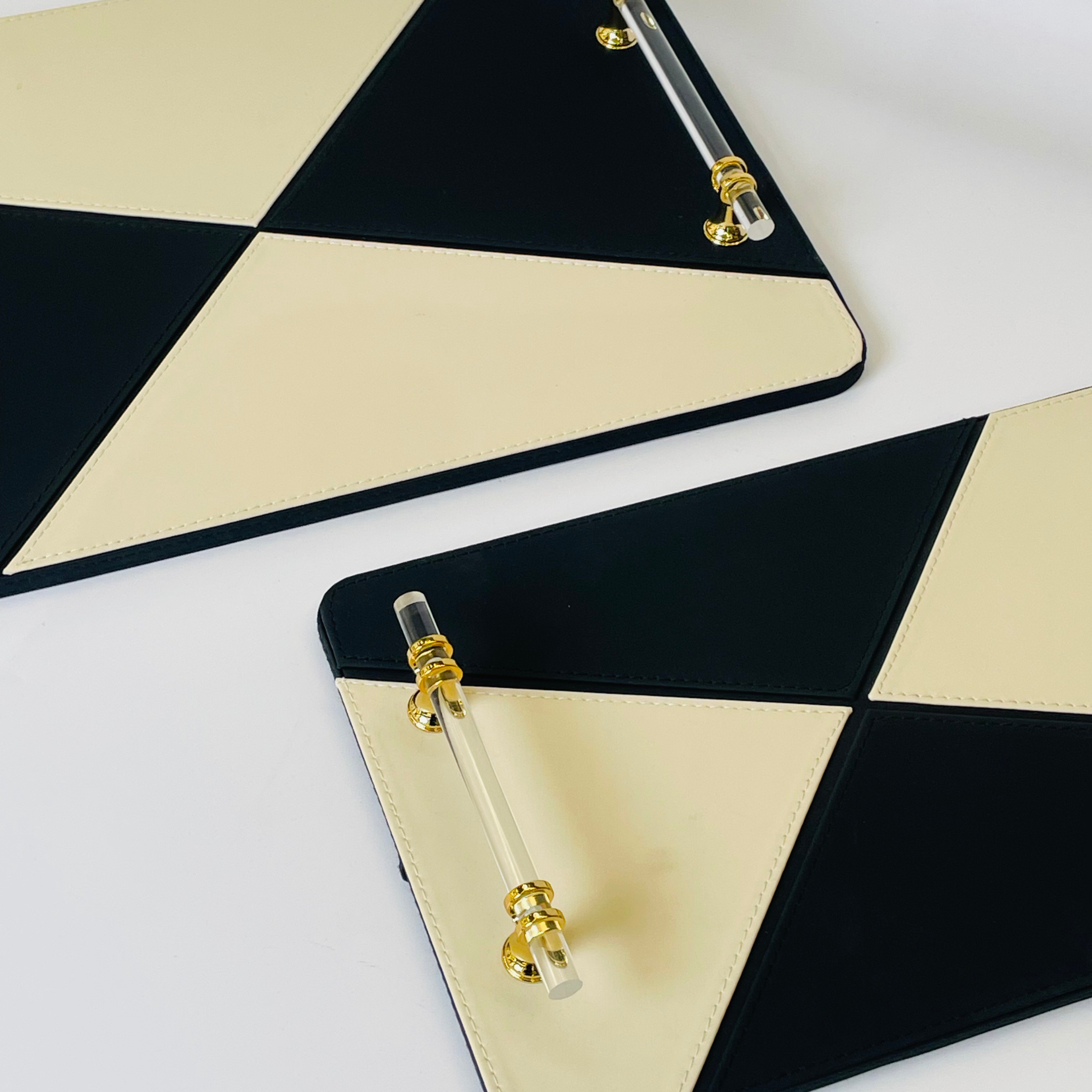 Elegant Serving 2Pc Tray Set