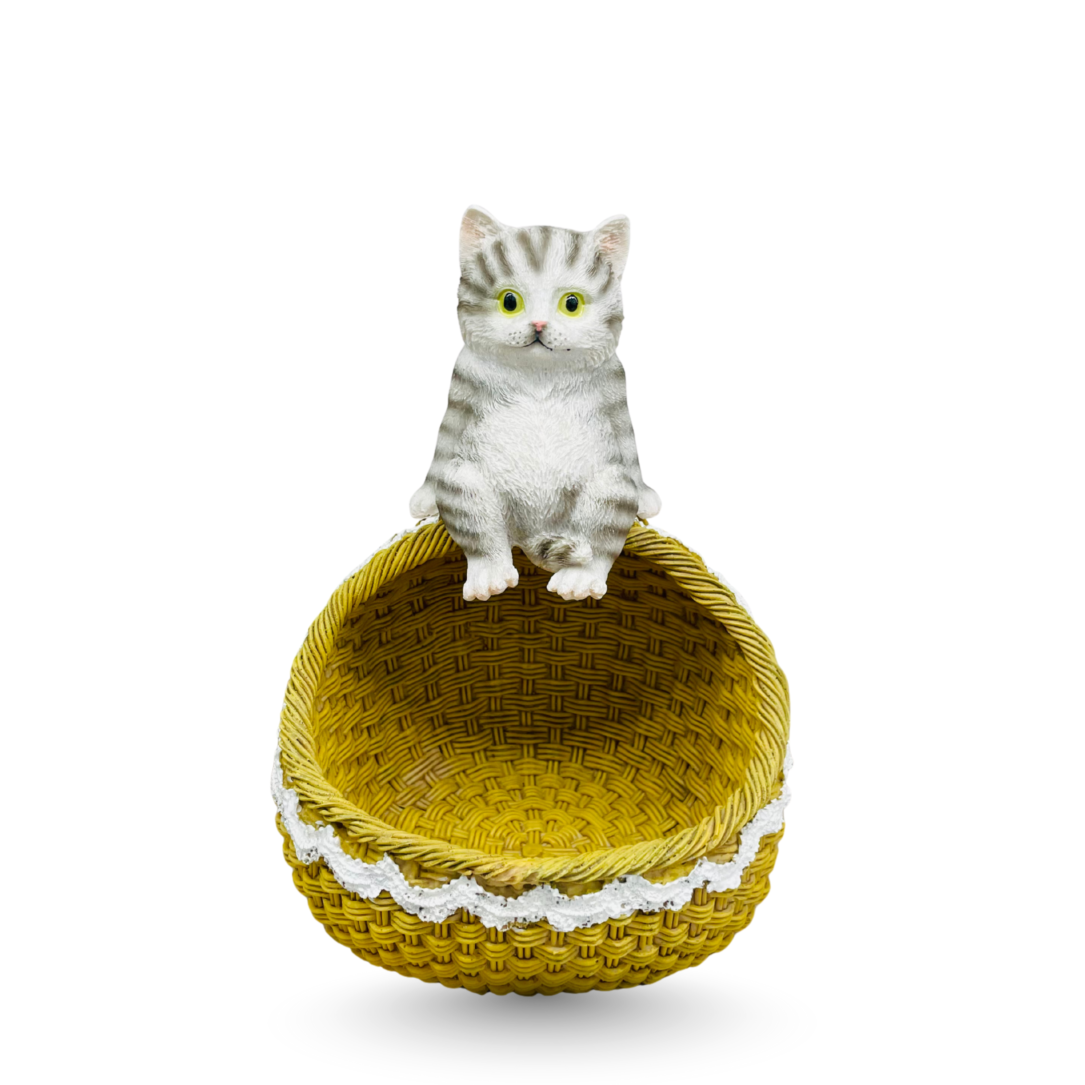 Cat Design Decorative Basket Cute Storage & Candy Holder