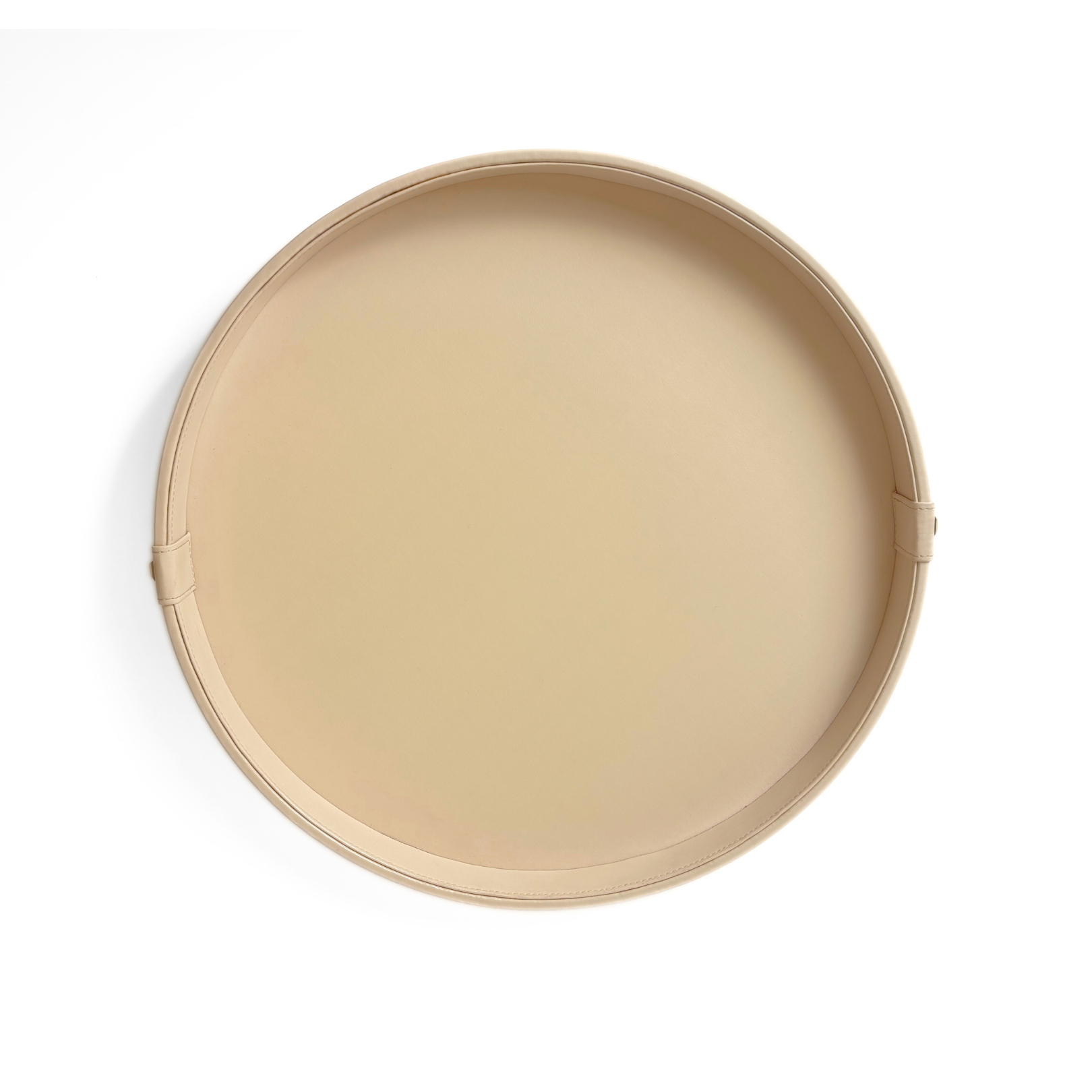 Elegance Round Decorative Serving 2Pc Tray Set