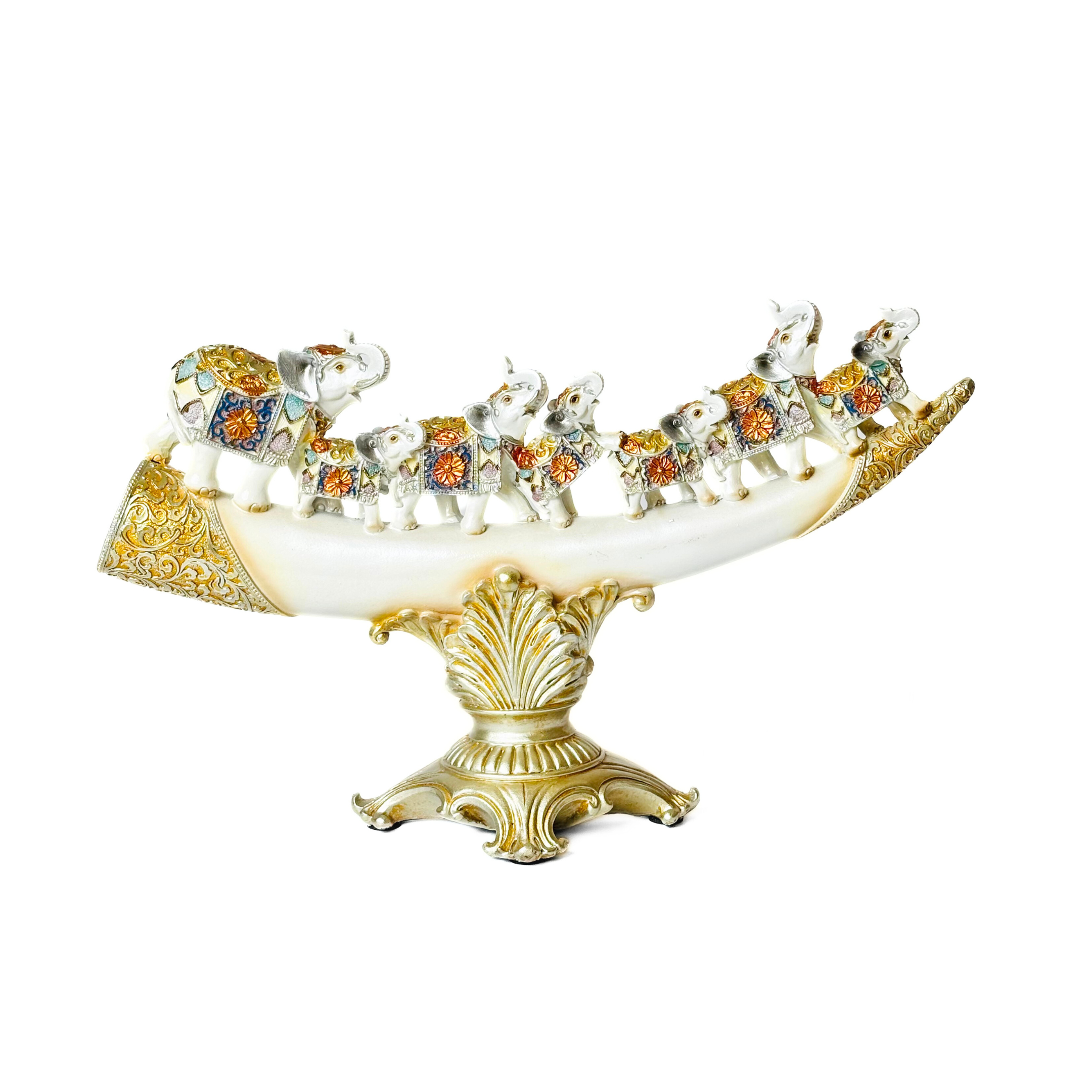 Elegant 7 Elephant Showpiece
