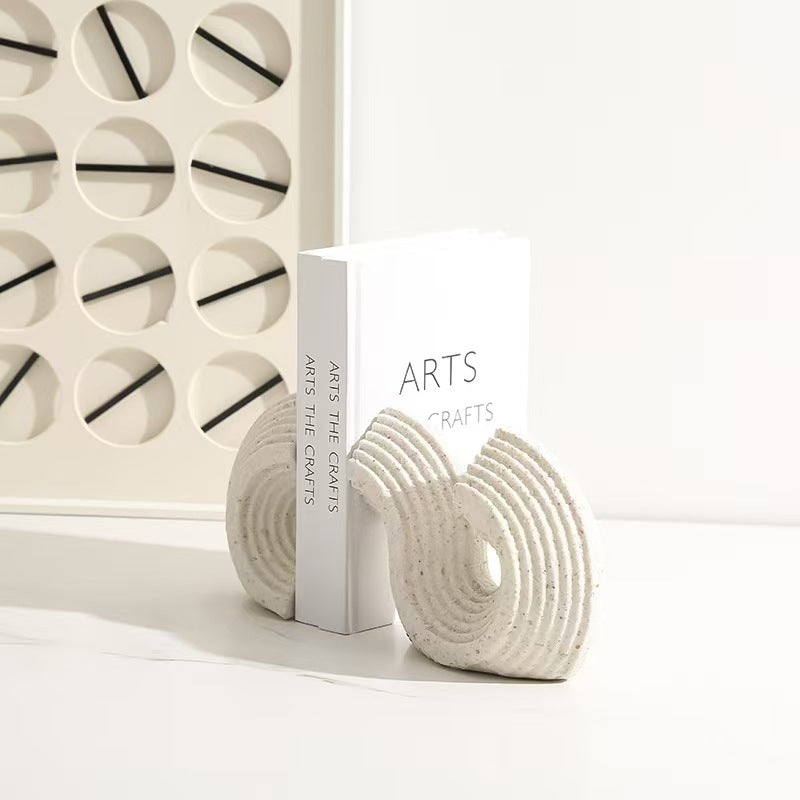 Elegant Marble Bookend Showpiece