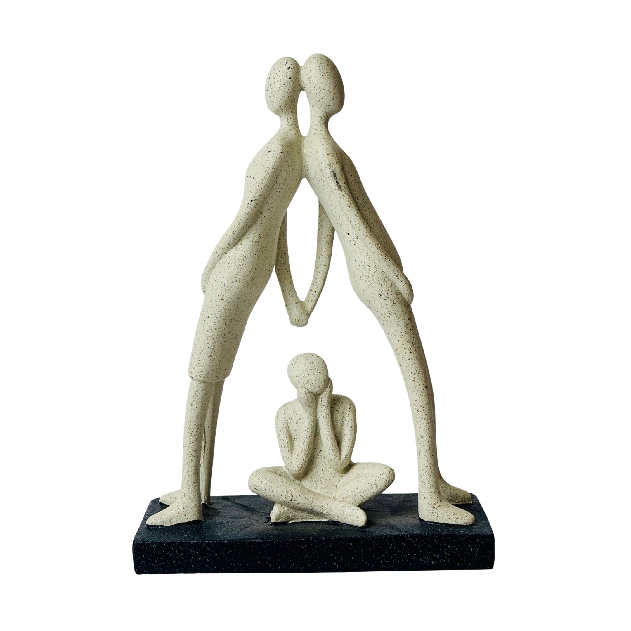 Modern Abstract Family Sculpture