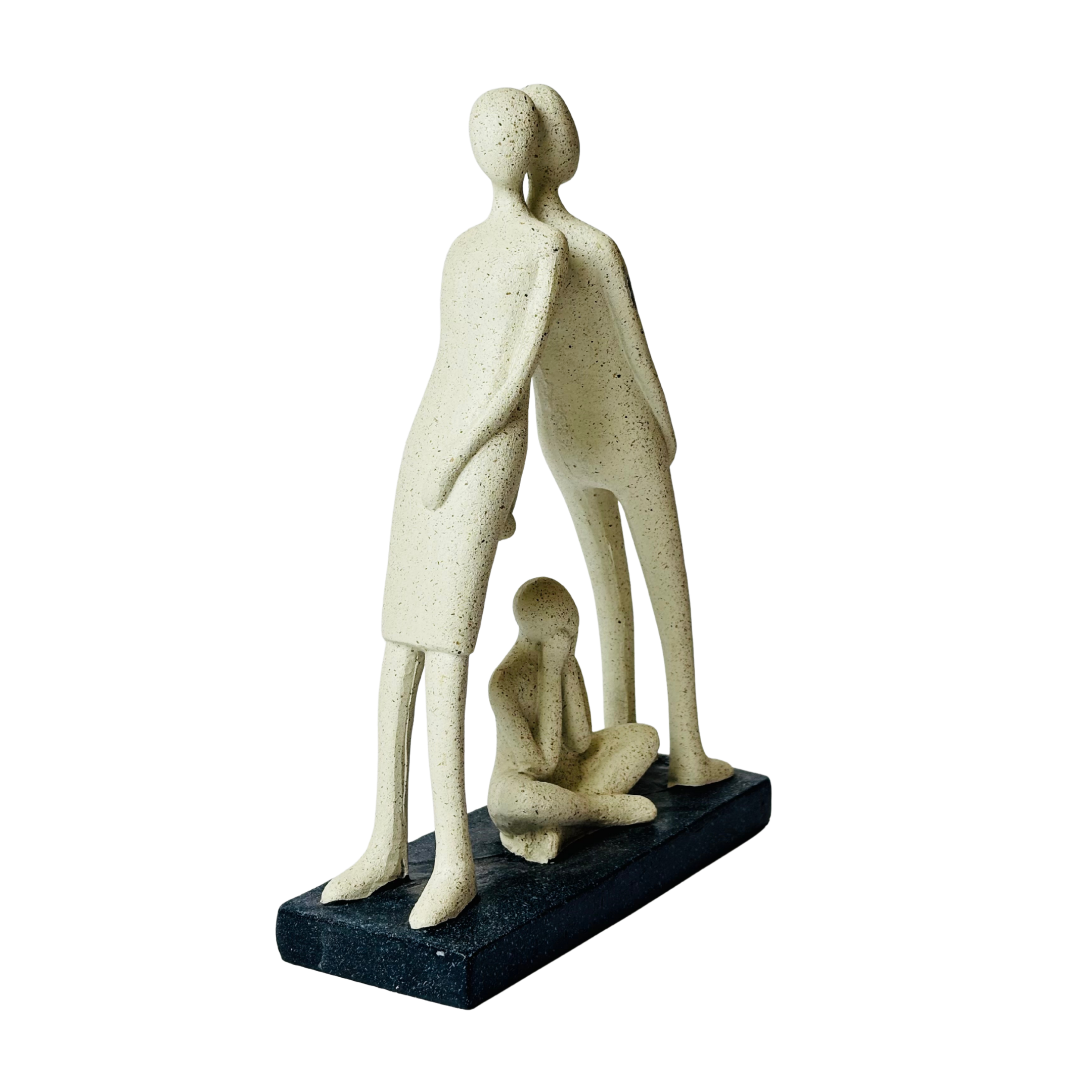Modern Abstract Family Sculpture