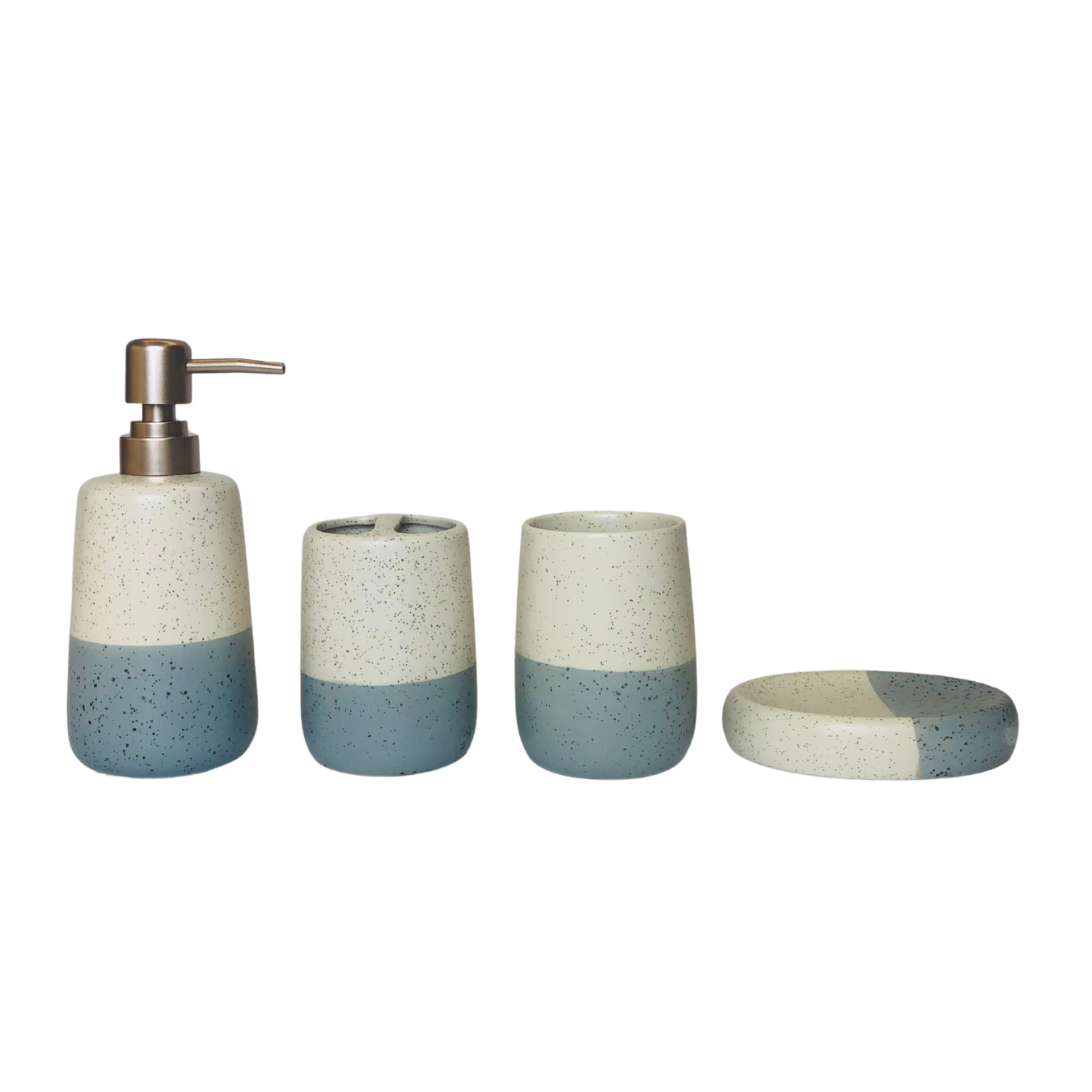 Aesthetic Bathroom Dispenser Set