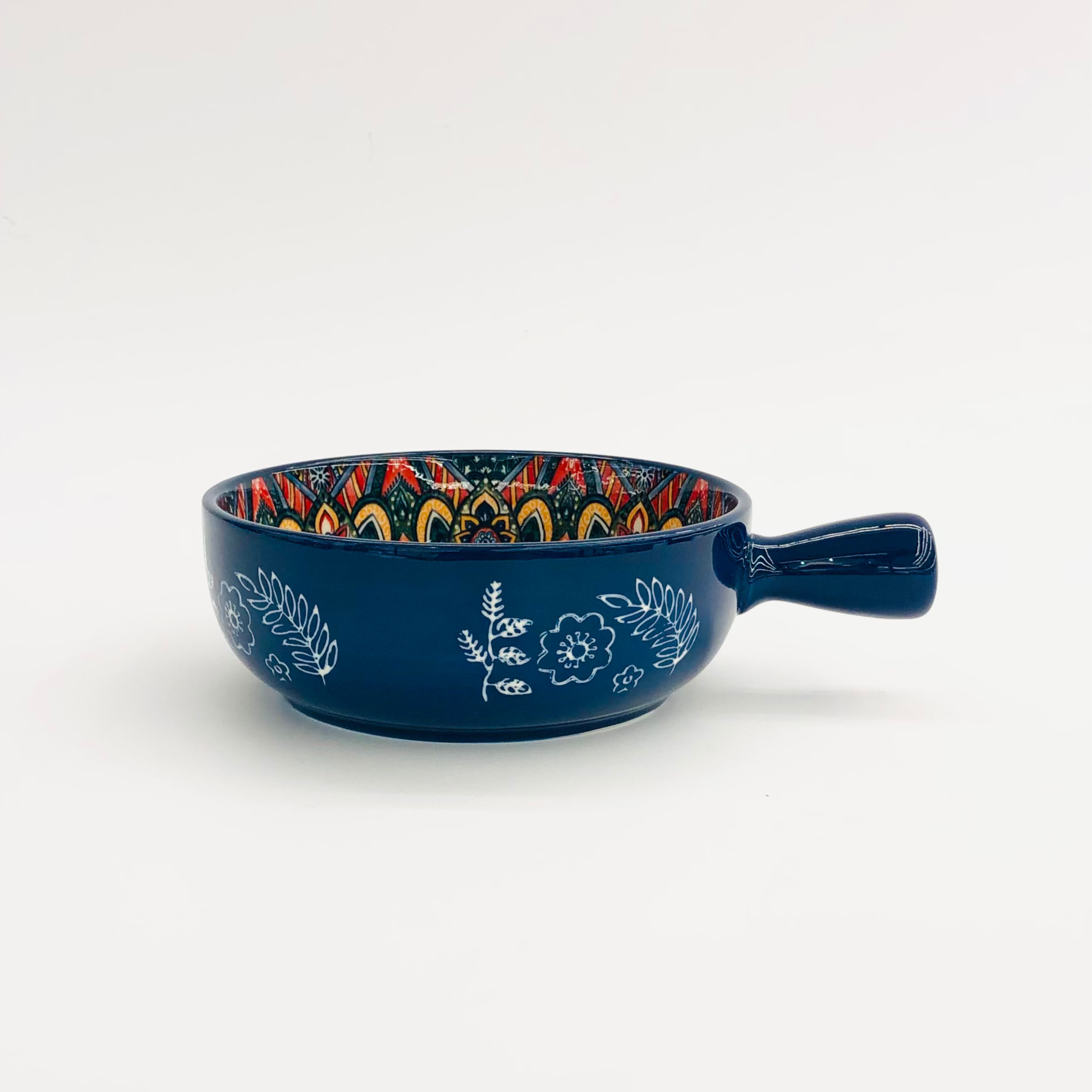 Decorative Condiment Serving Dish with Handle- 6Pcs Set