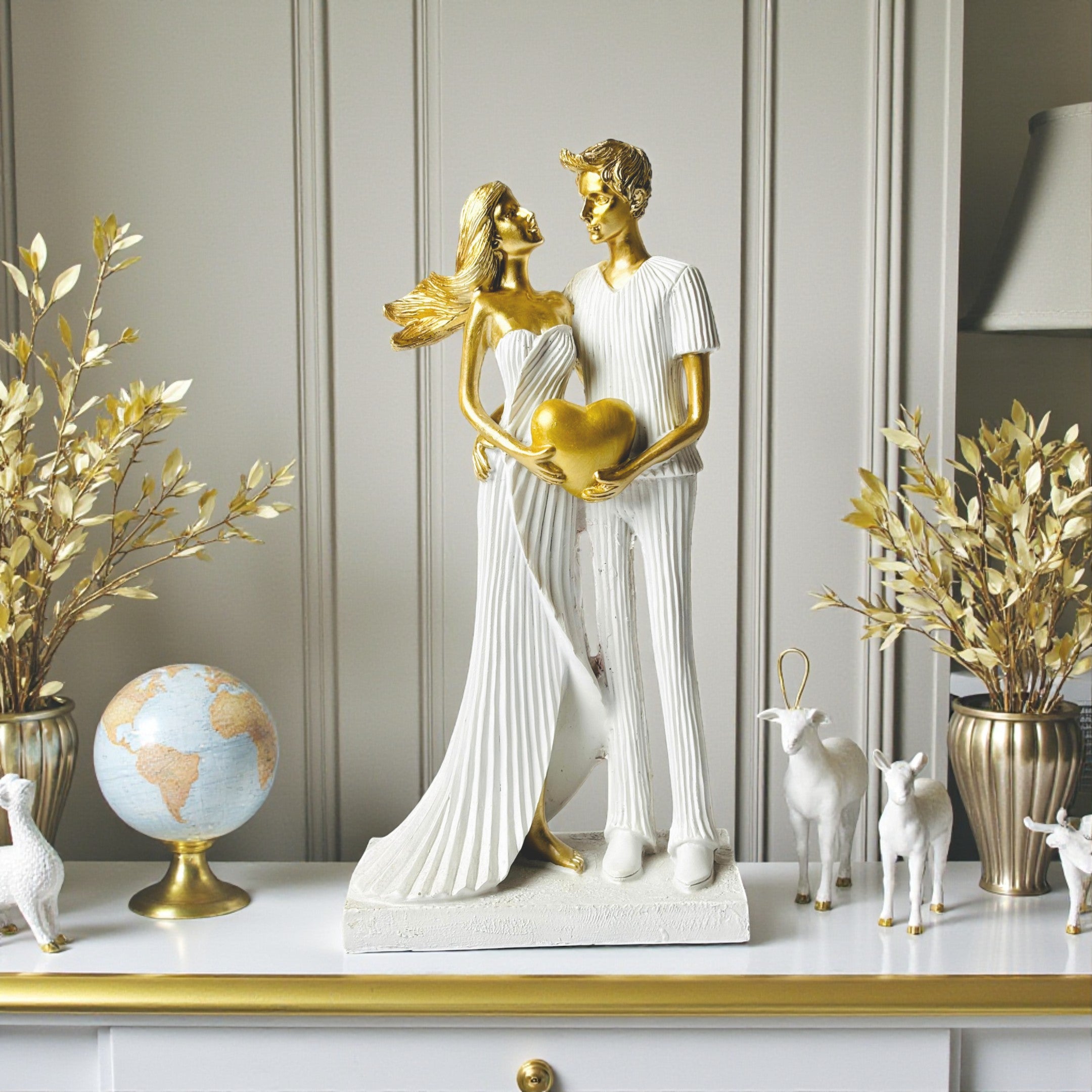 Lovely Couple Showpiece