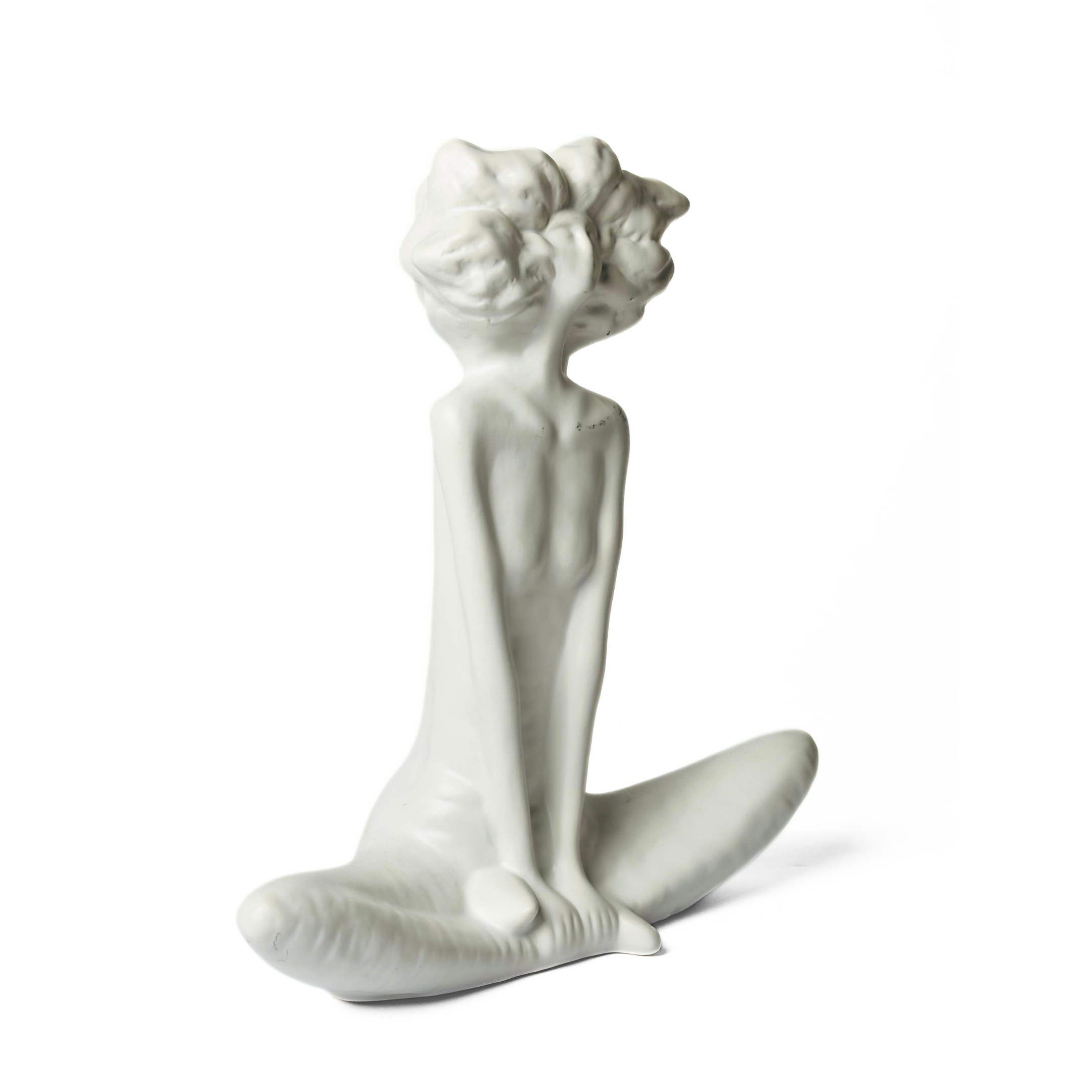 Ivory Abstract Lady Showpiece