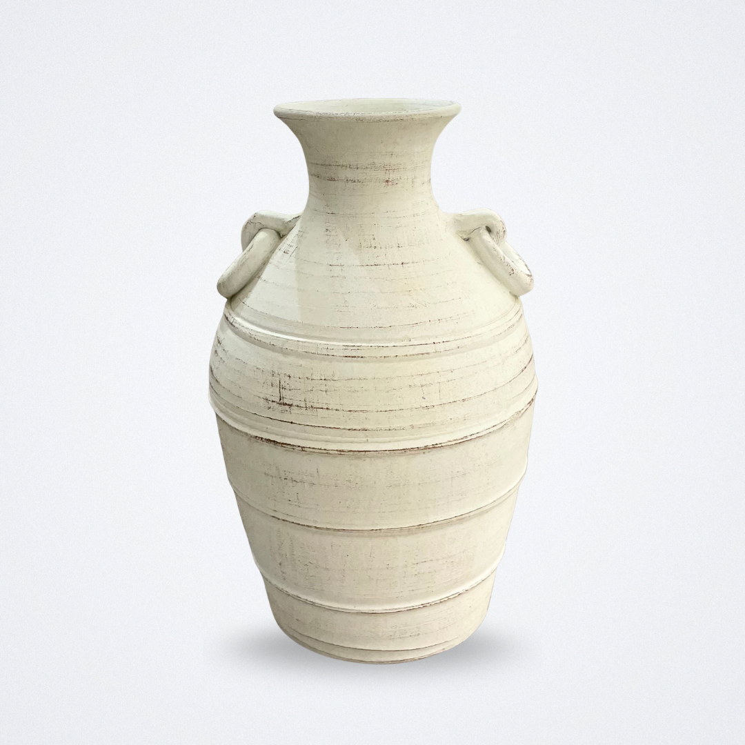 Rustic Textured Ceramic Vase