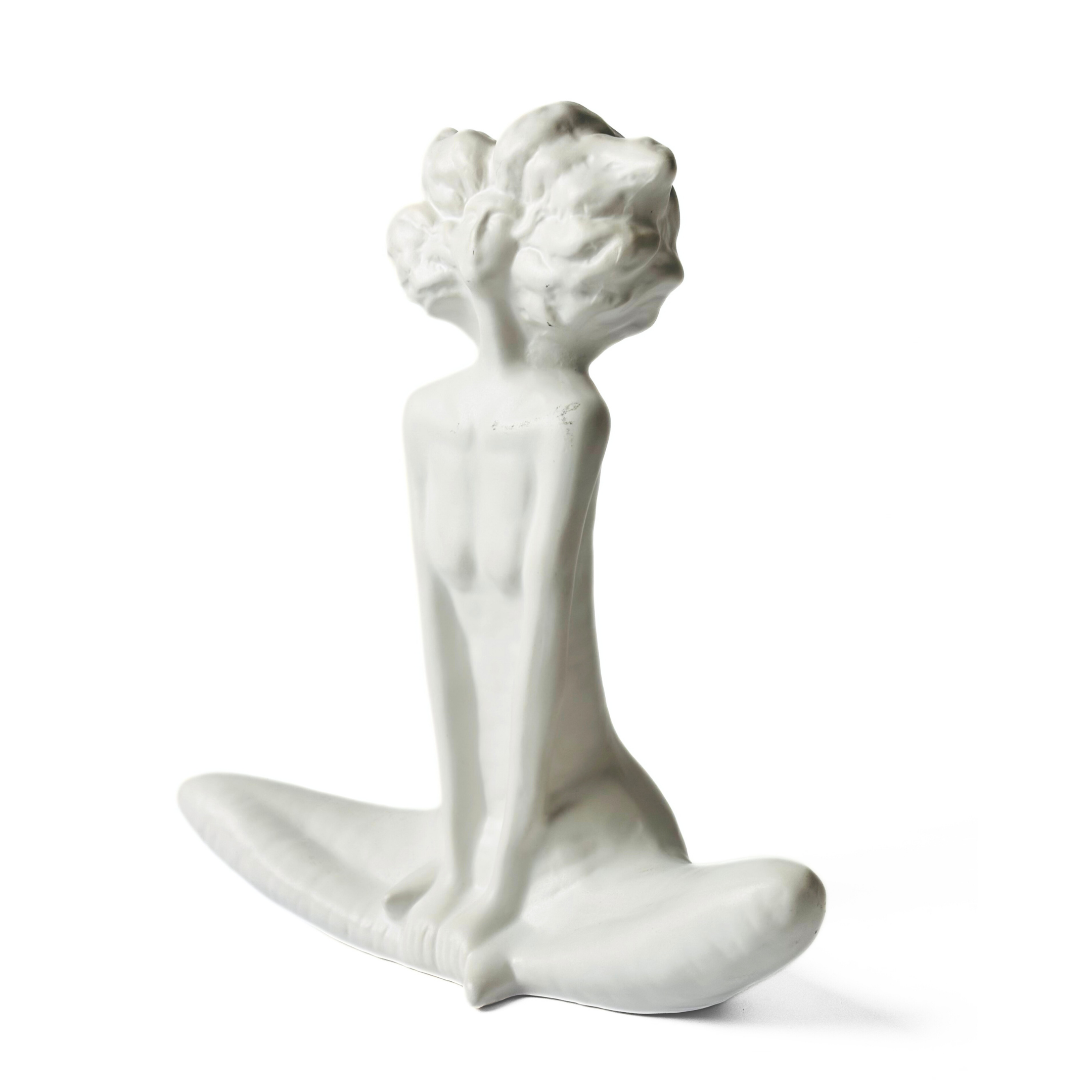 Ivory Abstract Lady Showpiece