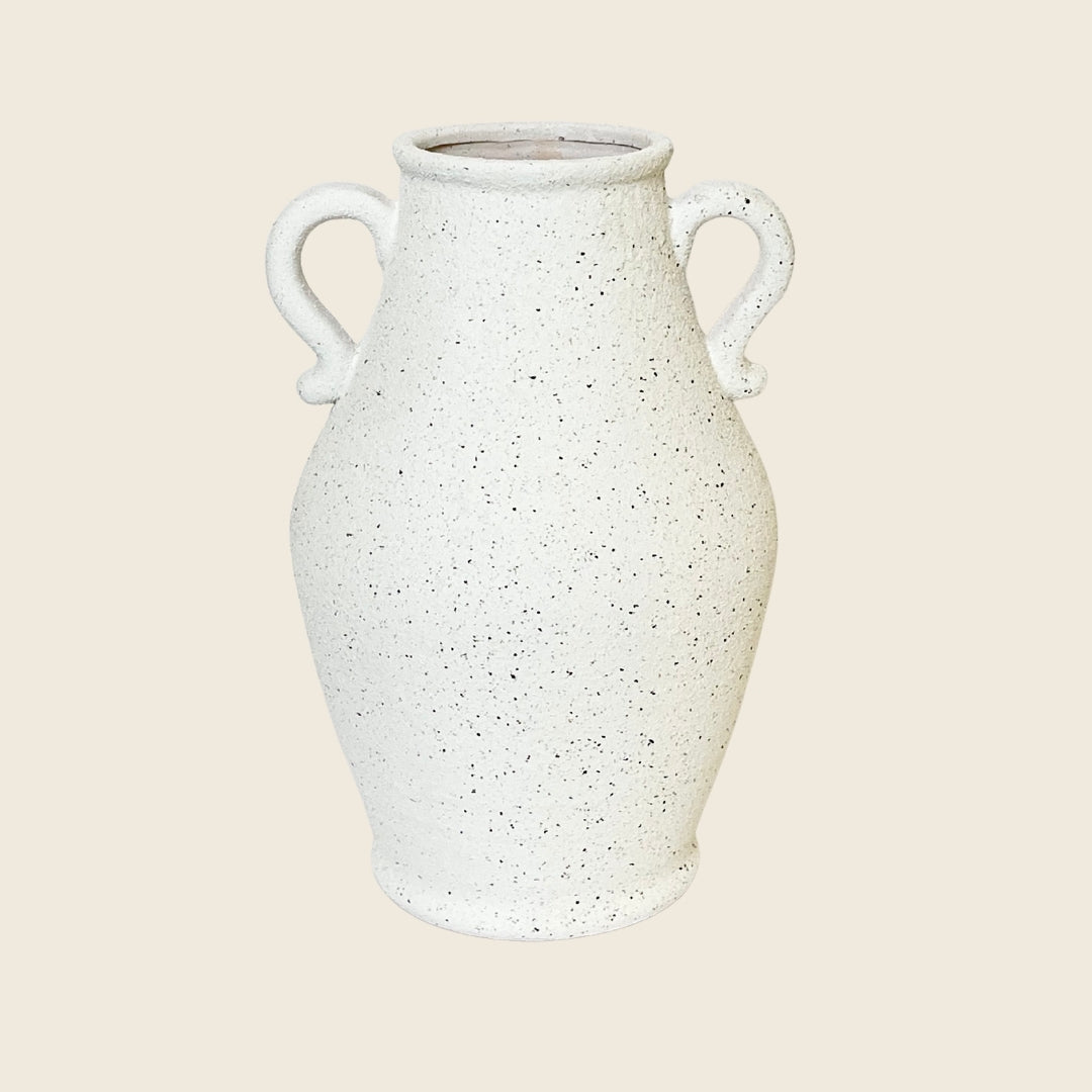 Rustic Textured Amphora Vase