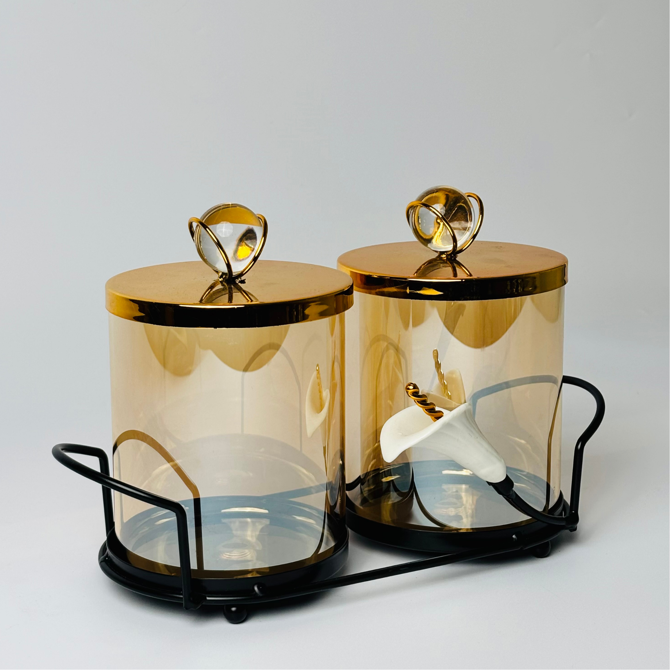 Imperial Glass Canister Set (Set of 2)