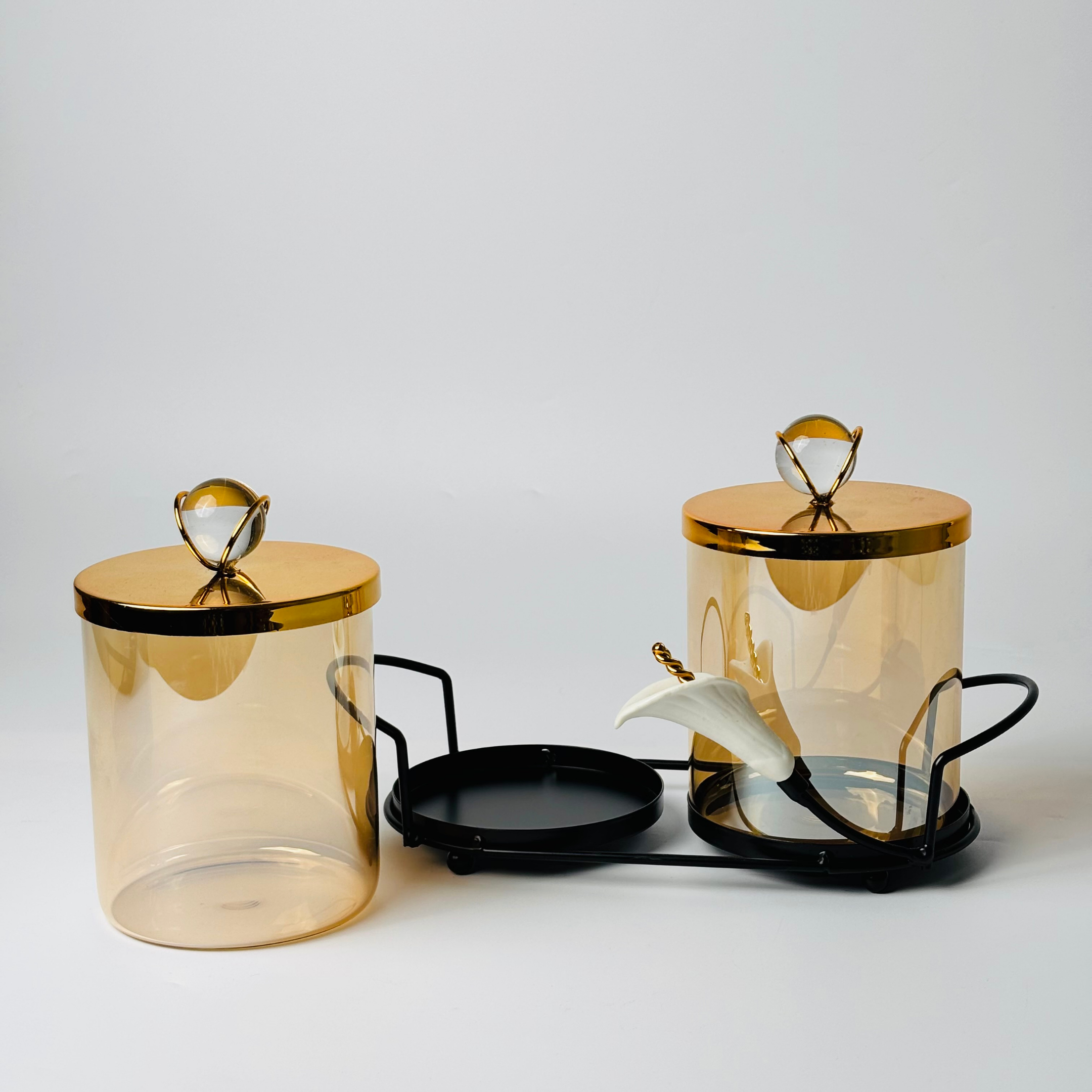 Imperial Glass Canister Set (Set of 2)