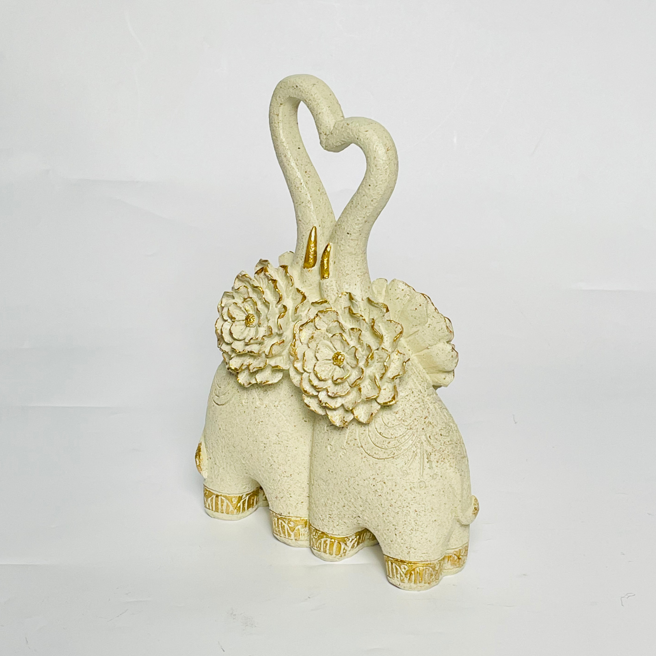 Blooming 2 Elephant Showpiece