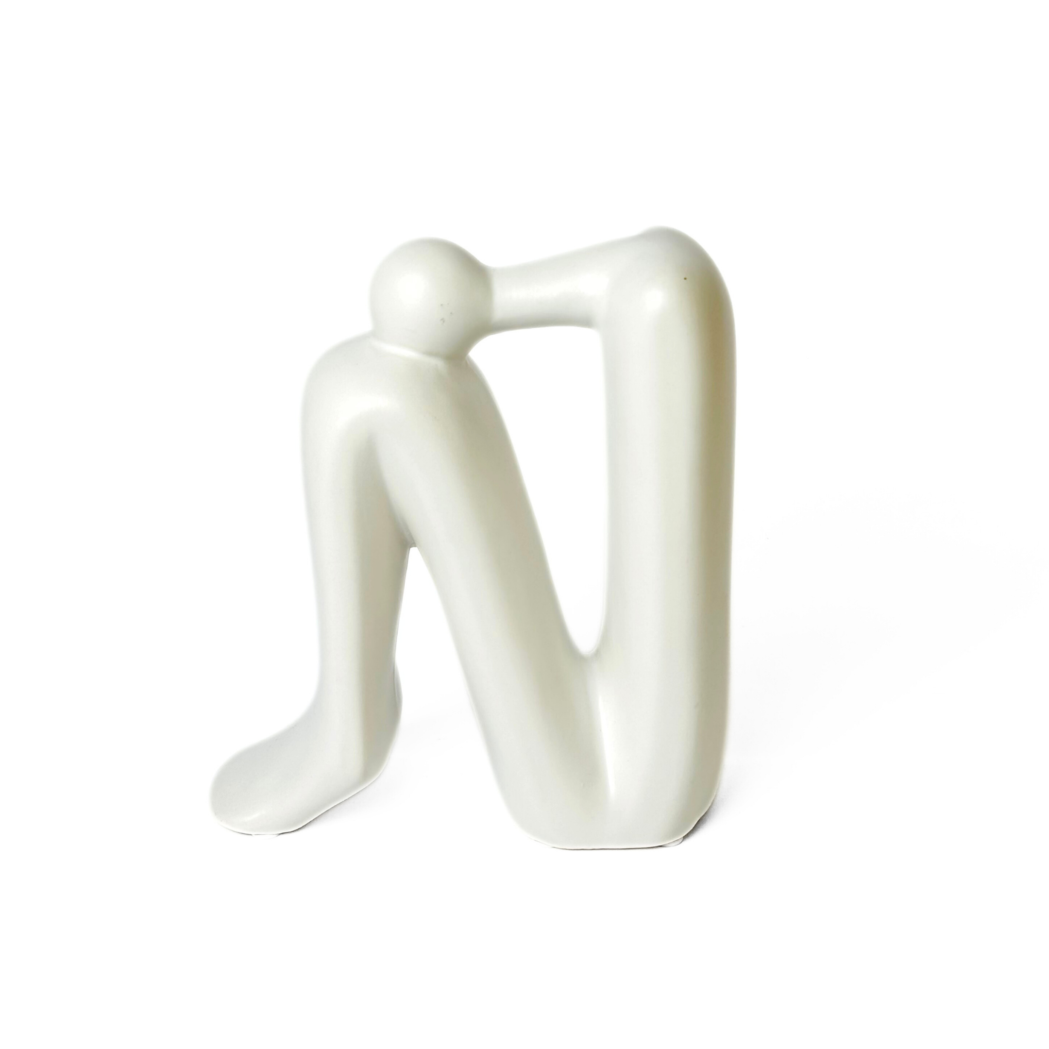 Abstract White Lady Showpiece