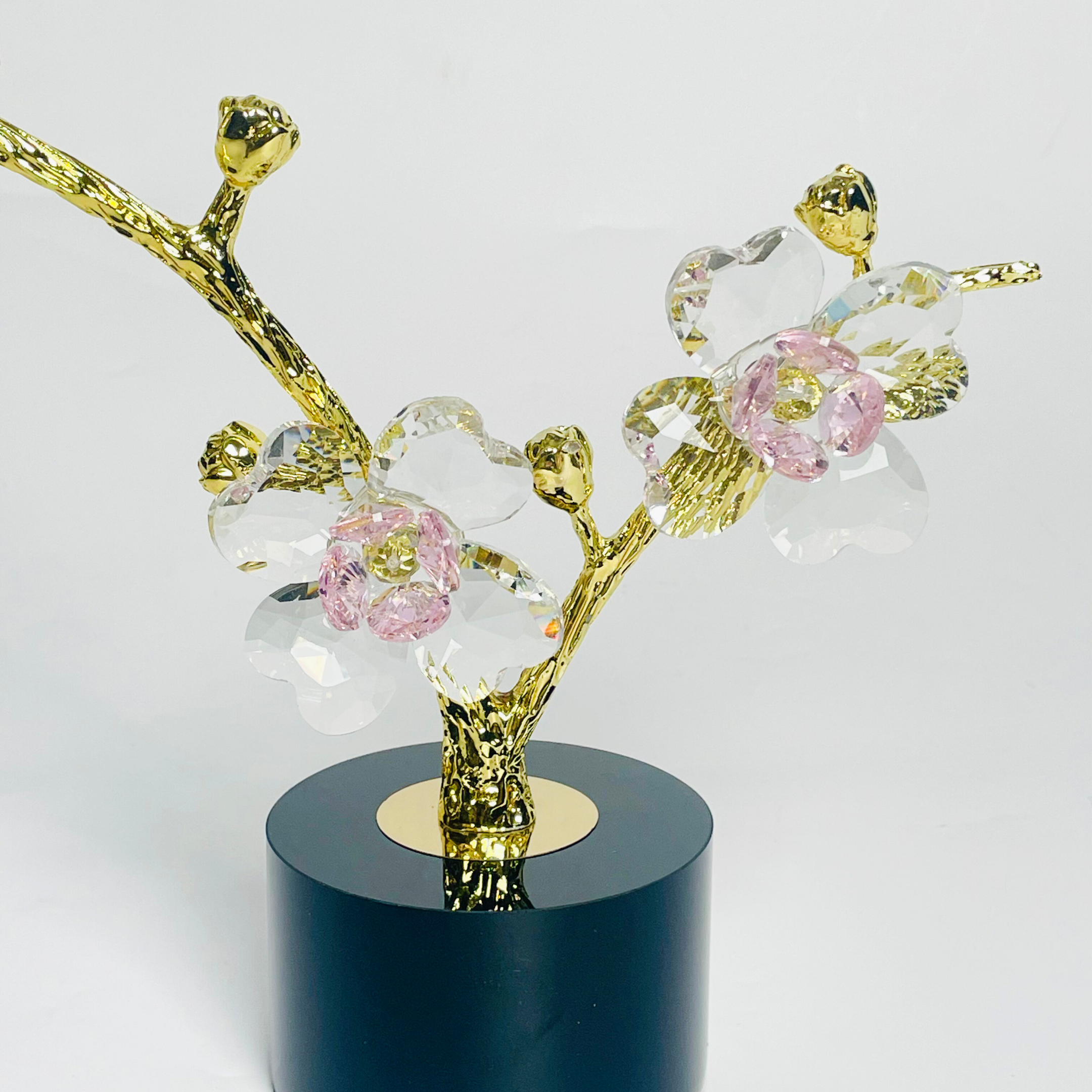 Floral Flower Crystal Showpiece