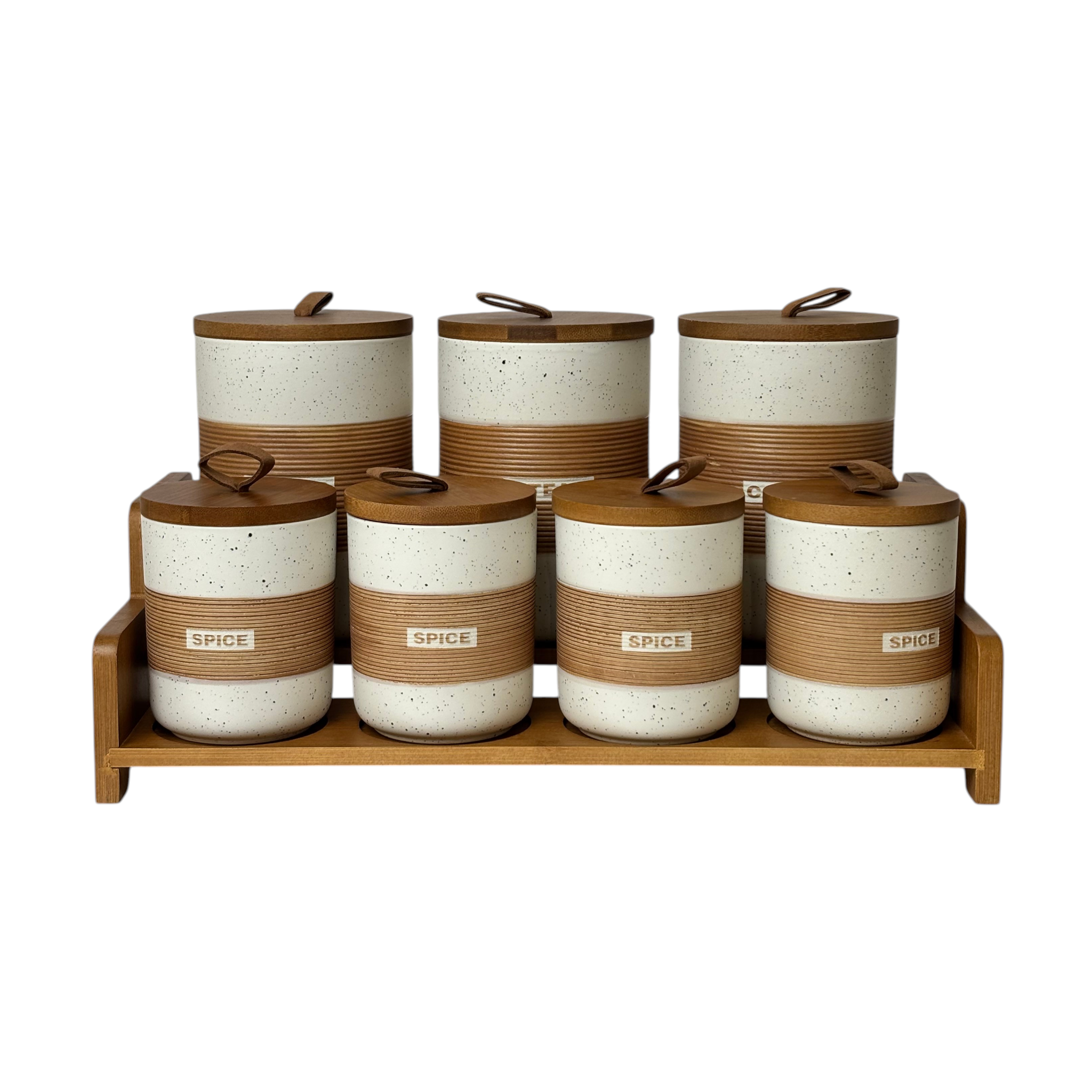 Modern Home Canister 7Pc Set