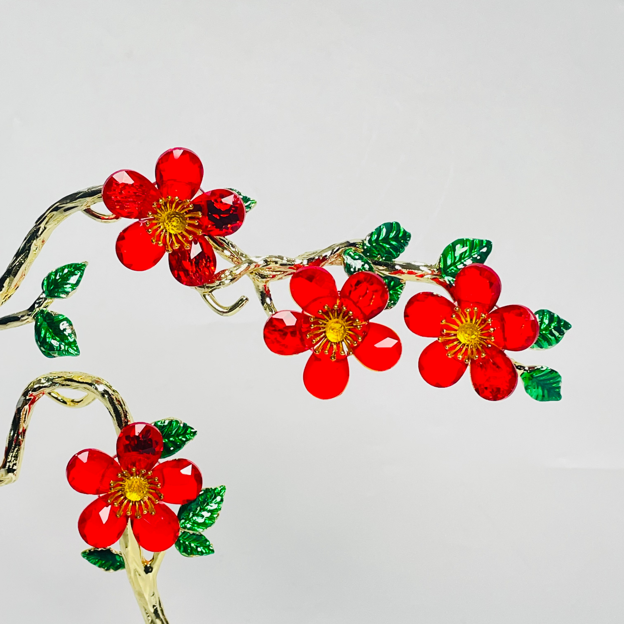 Red Flower Showpiece
