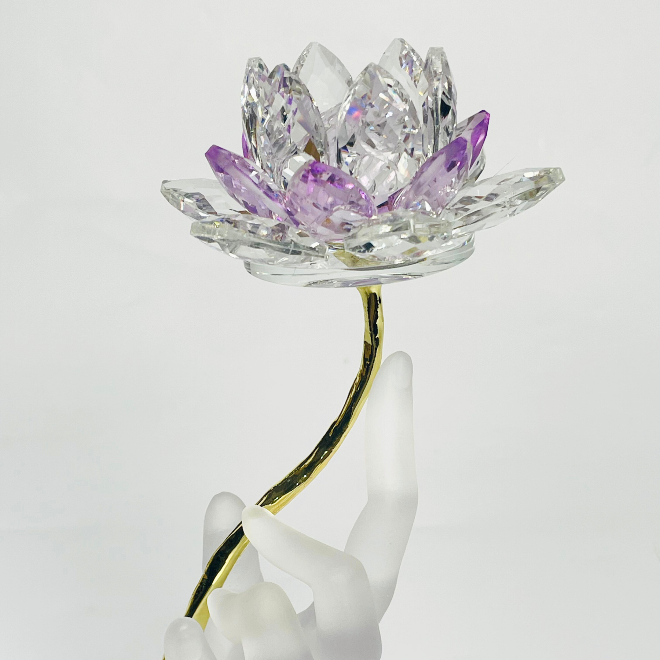 Divine Grace Lotus Art Showpiece