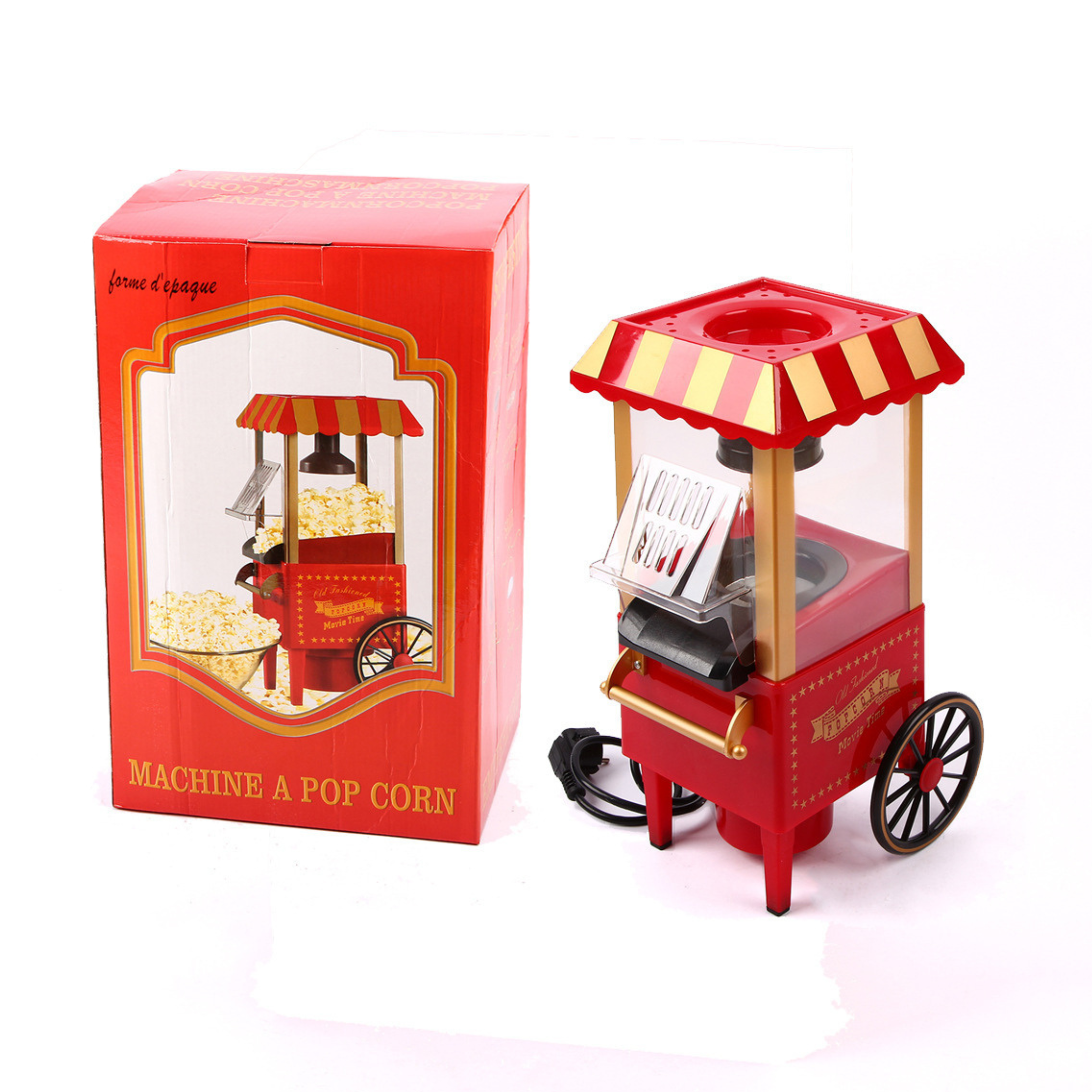 Electric Hot Air Popcorn Machine