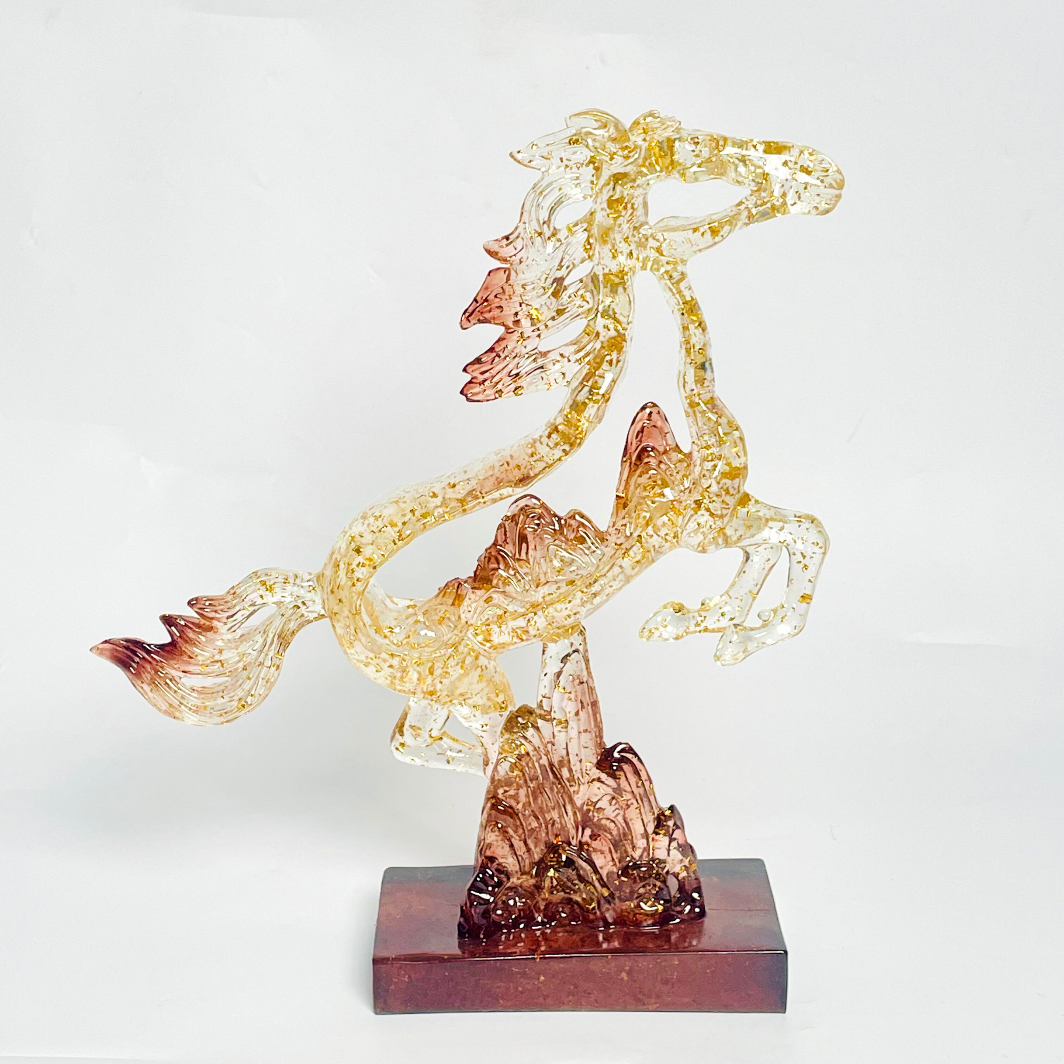 Majestic Horse Crystal Showpiece