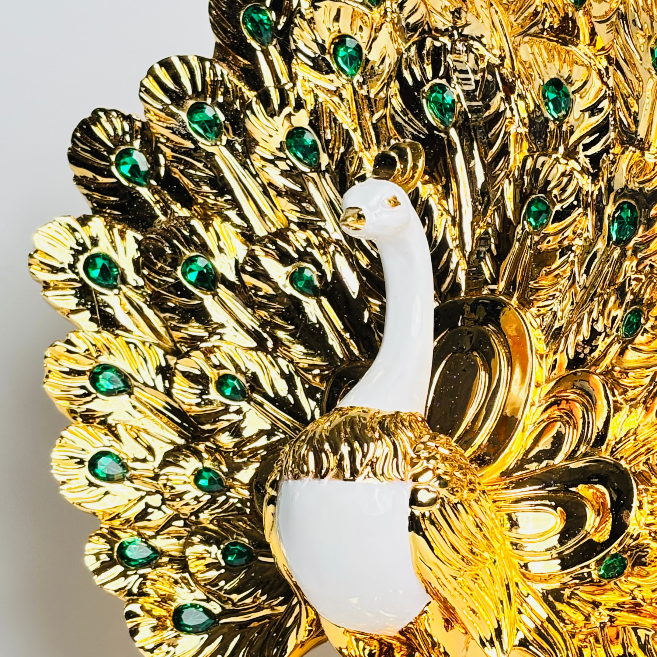 Blooming Peacock Showpiece