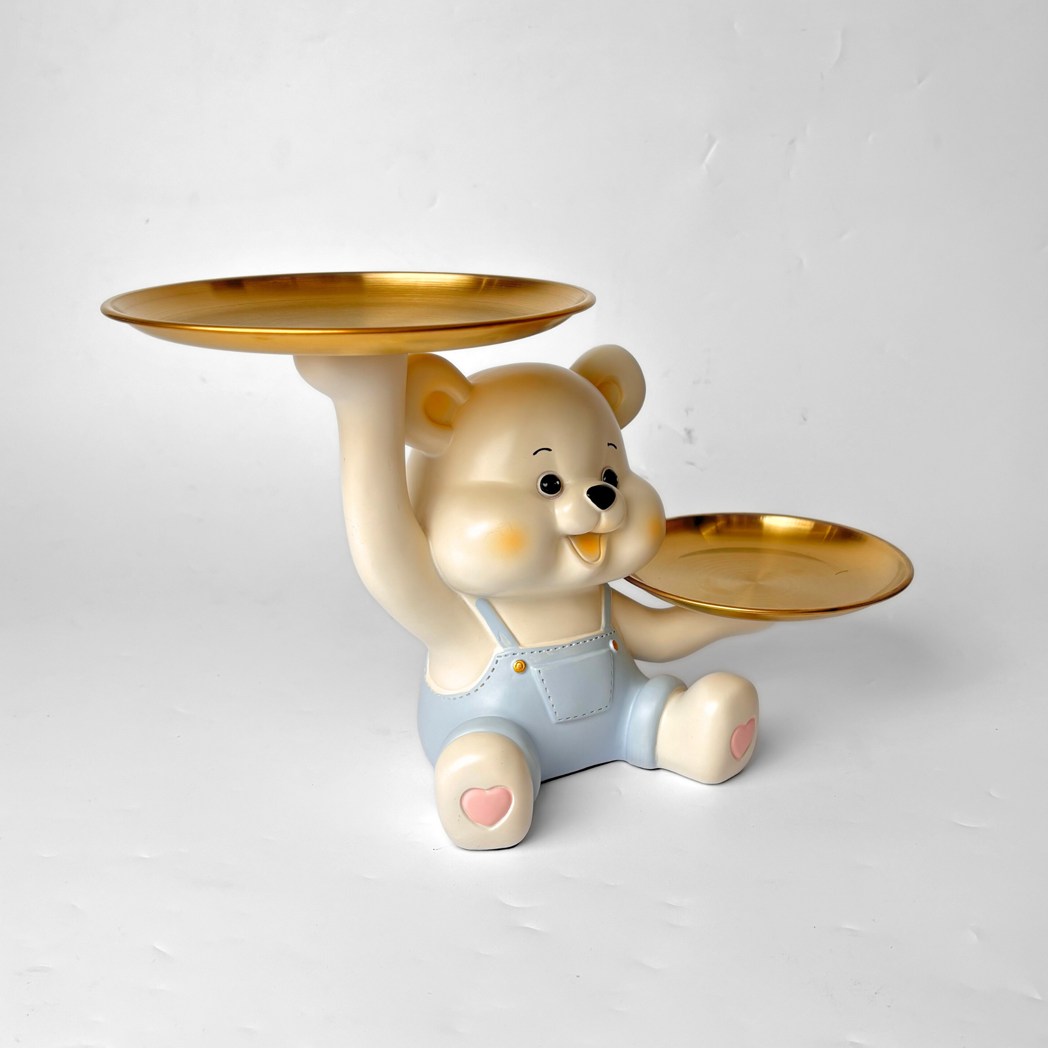 Luxurious Teddy Tray Showpiece
