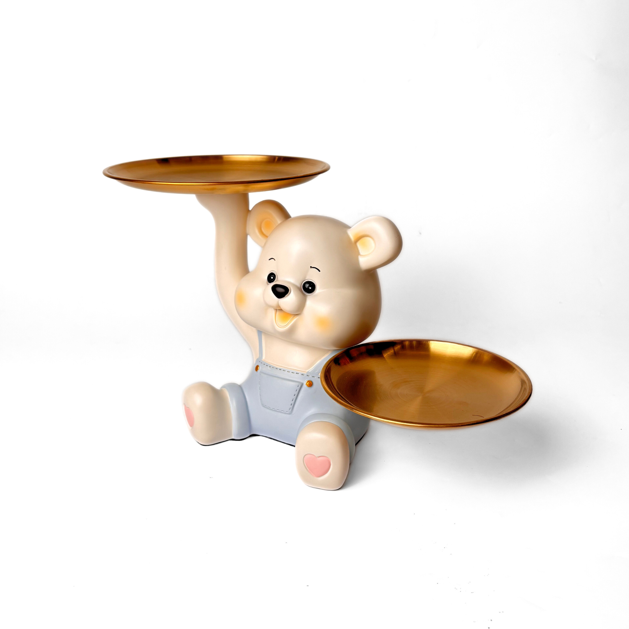 Luxurious Teddy Tray Showpiece