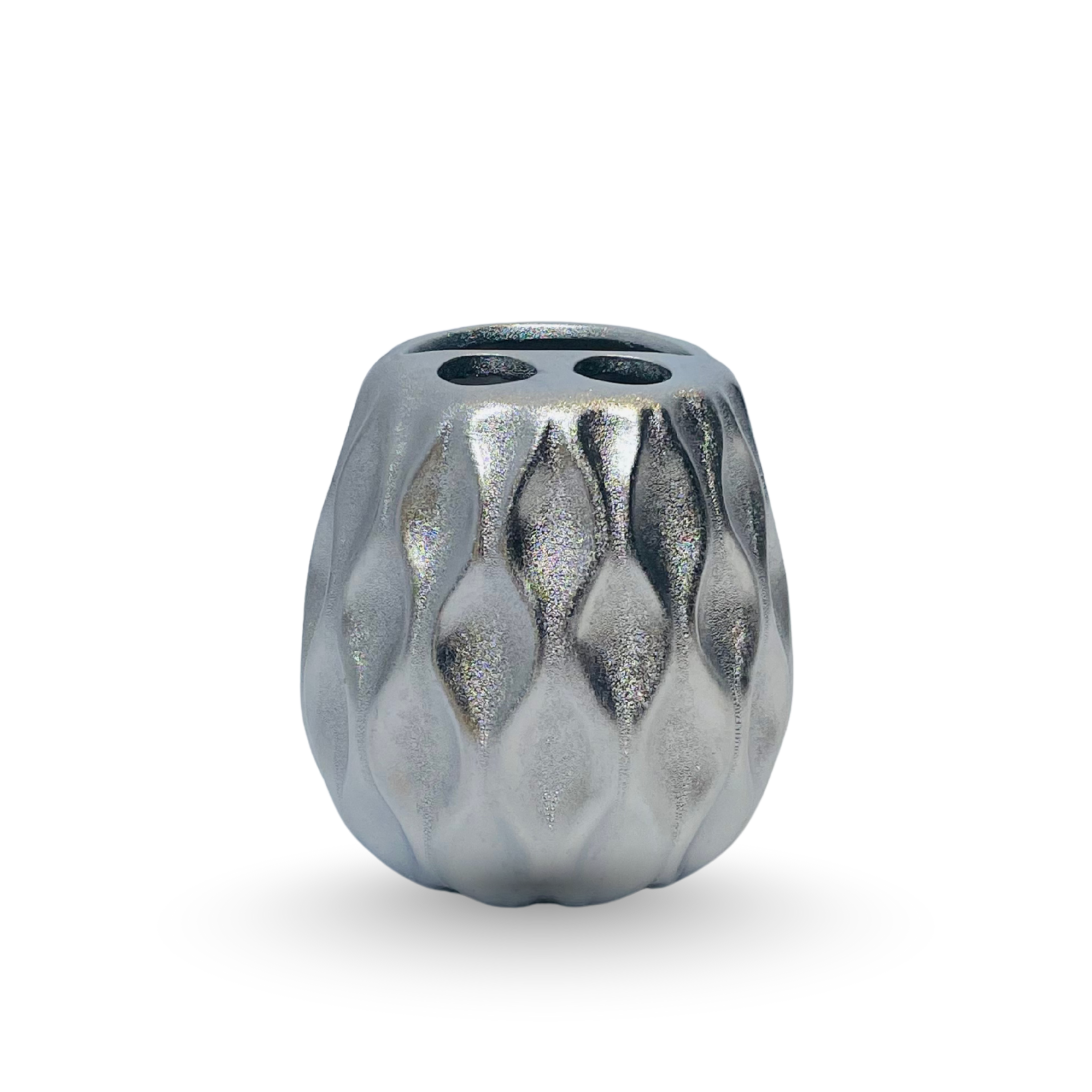 Aurora Silver & Gold – 4-Piece Luxury Bathroom Accessory Set