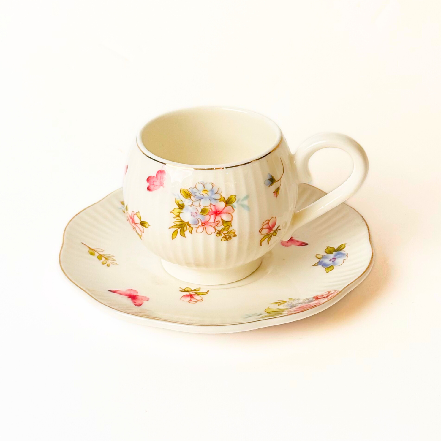 Royal Bloom Tea Set- Set of 12
