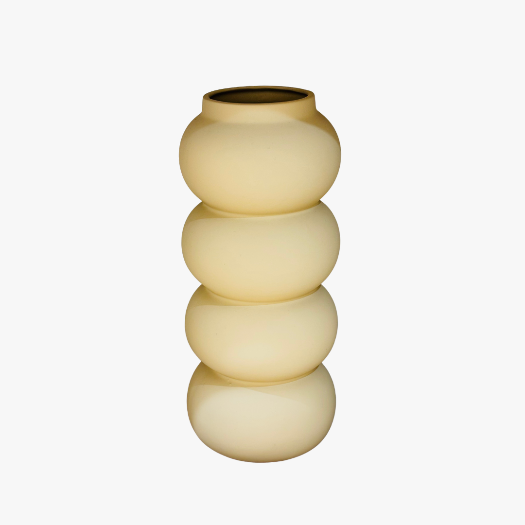 Elegant Retro Spheres Ceramic Vase
