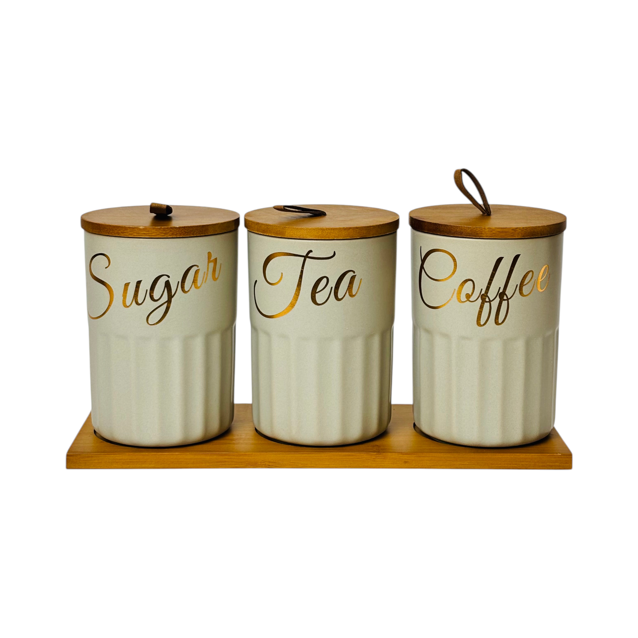Luxury Storage Canister 3Pc Set