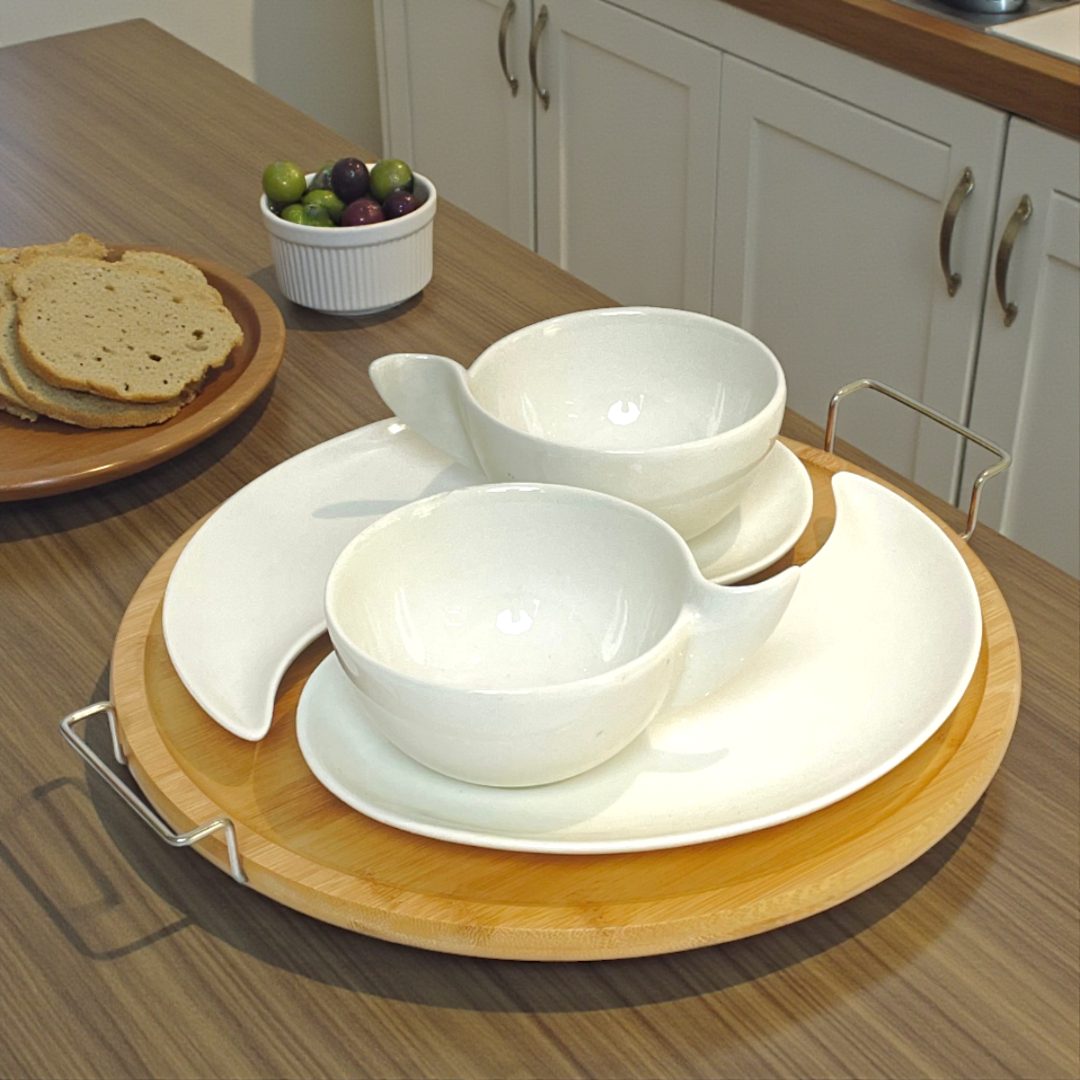 Designer Ceramic Serving Set