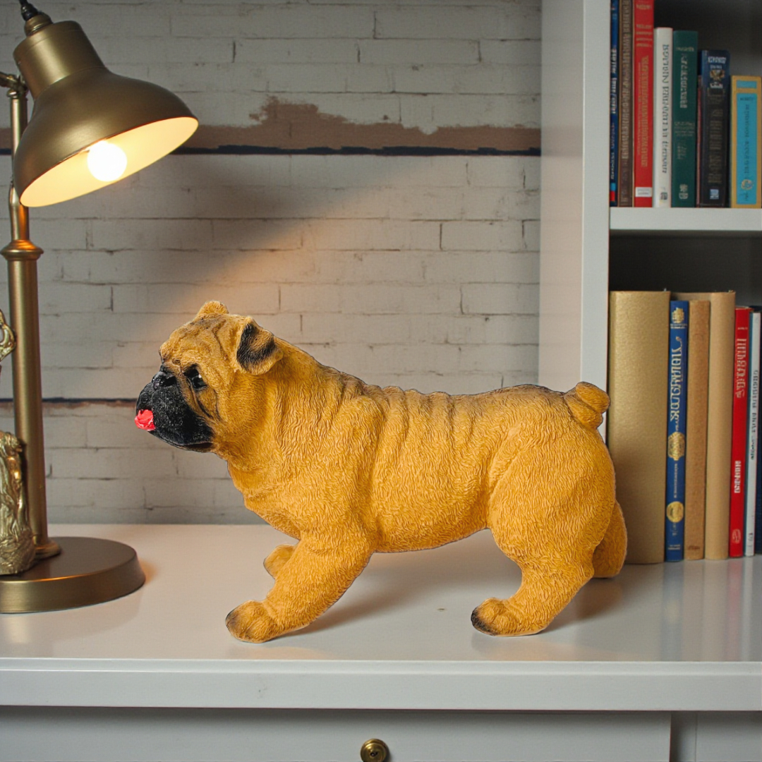 Bold Bulldog – Premium Decorative Showpiece