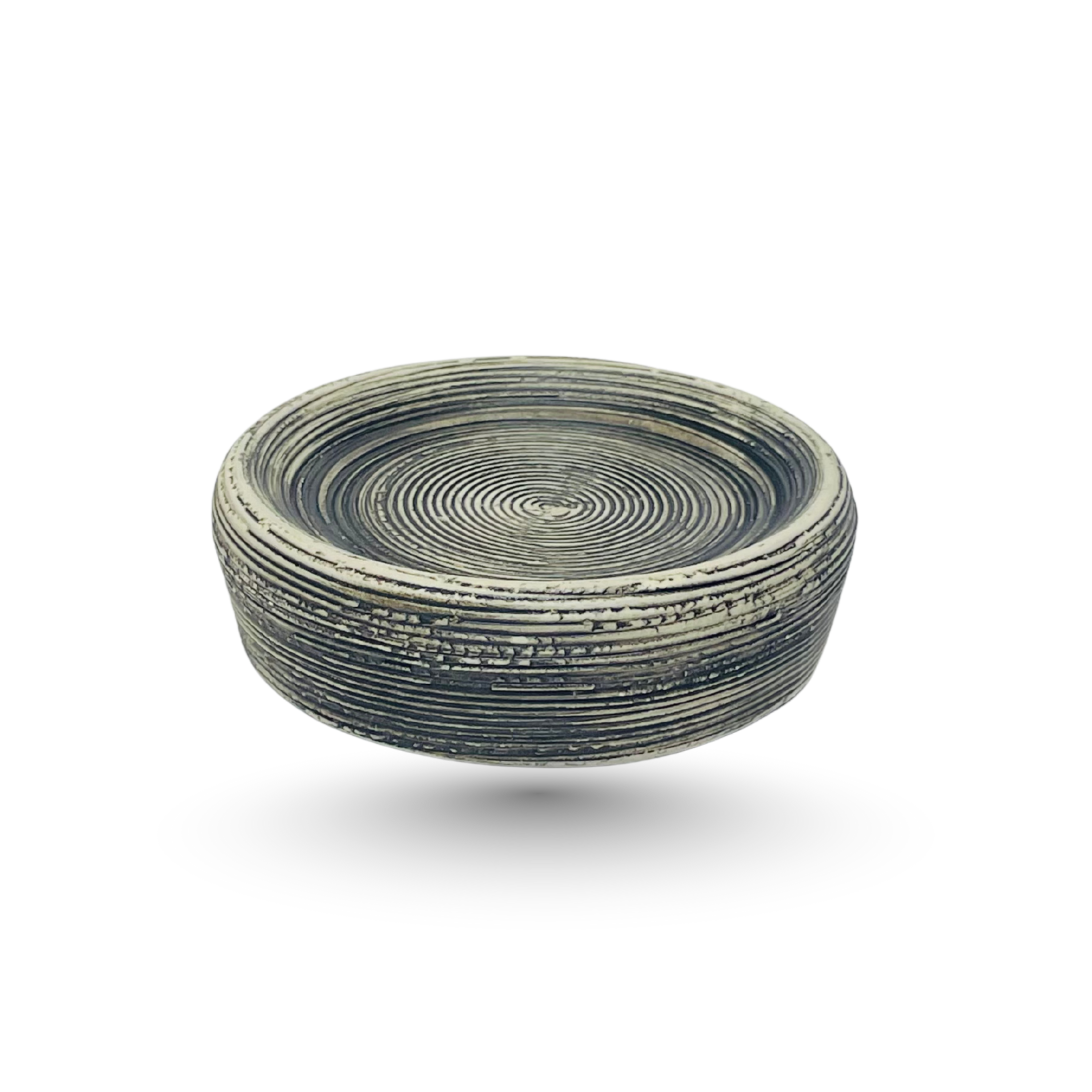 Eleganza – Textured Ceramic 4-Piece Bathroom Accessory Set