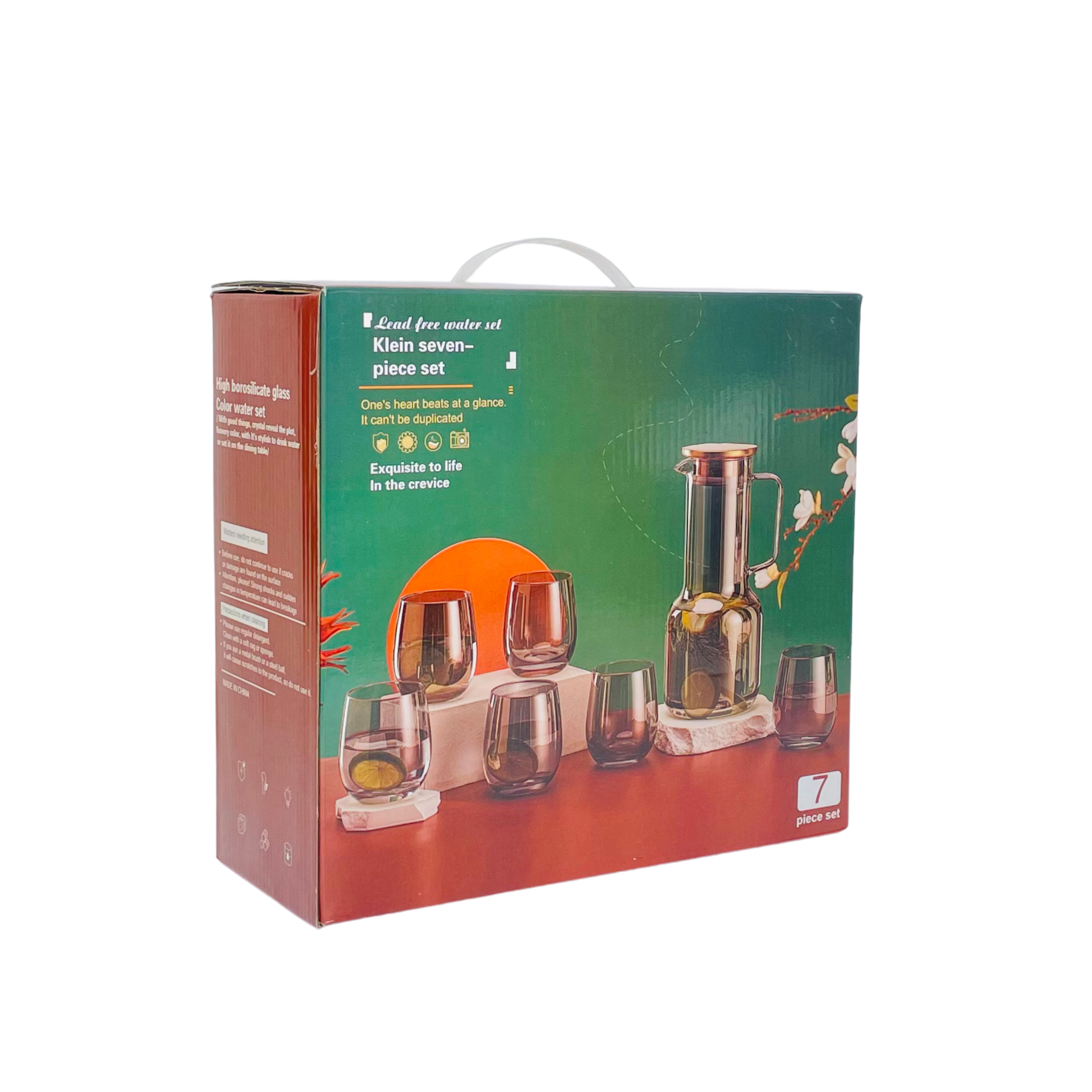 Beautiful Jug & Glass Combinations 7Pc Set