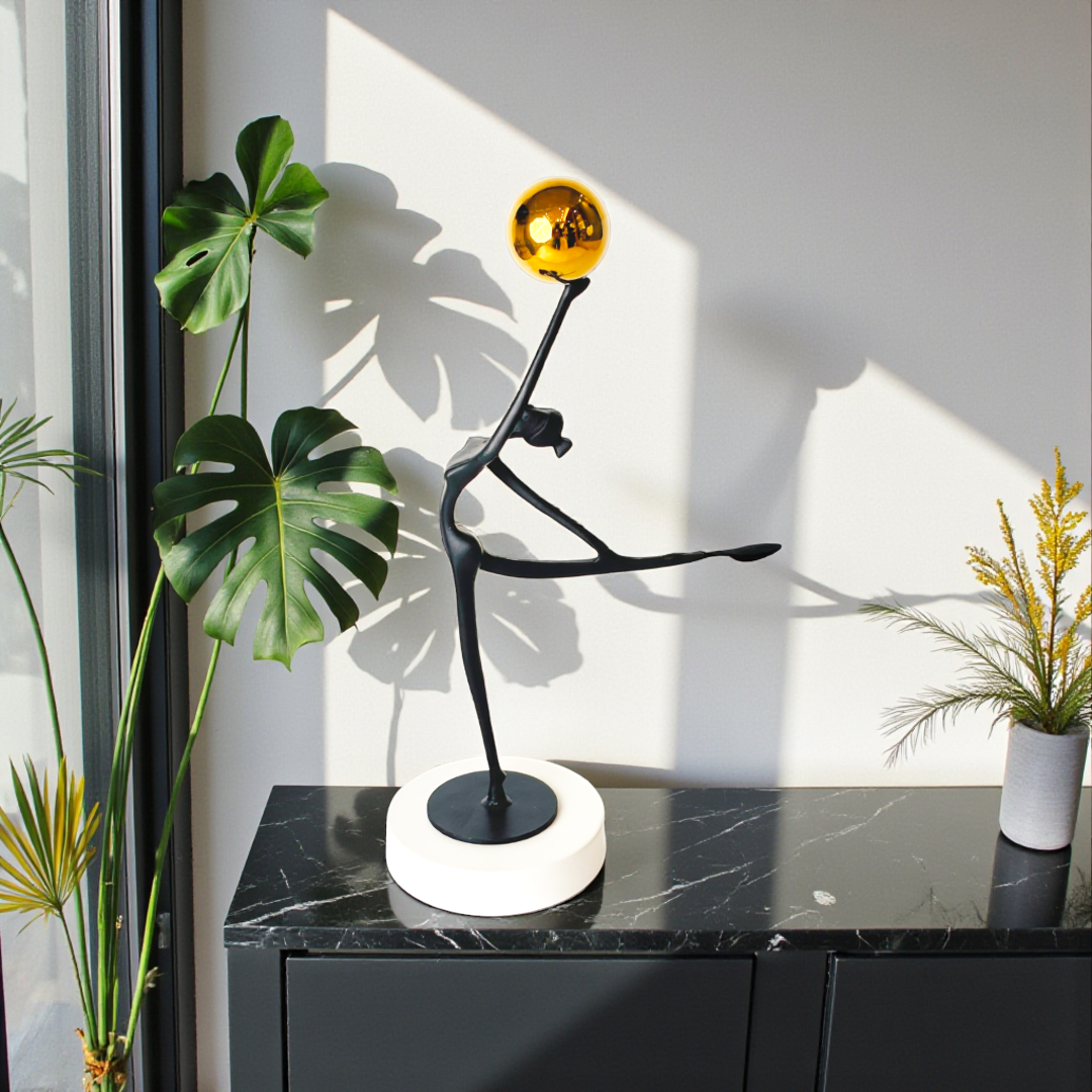 Golden Balance Abstract Figurine
