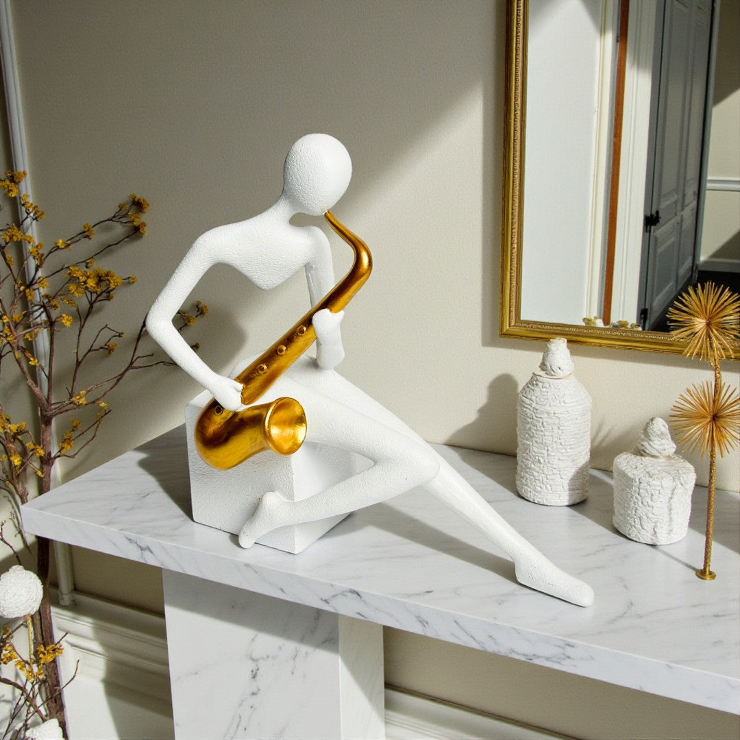 Men Musician Showpiece