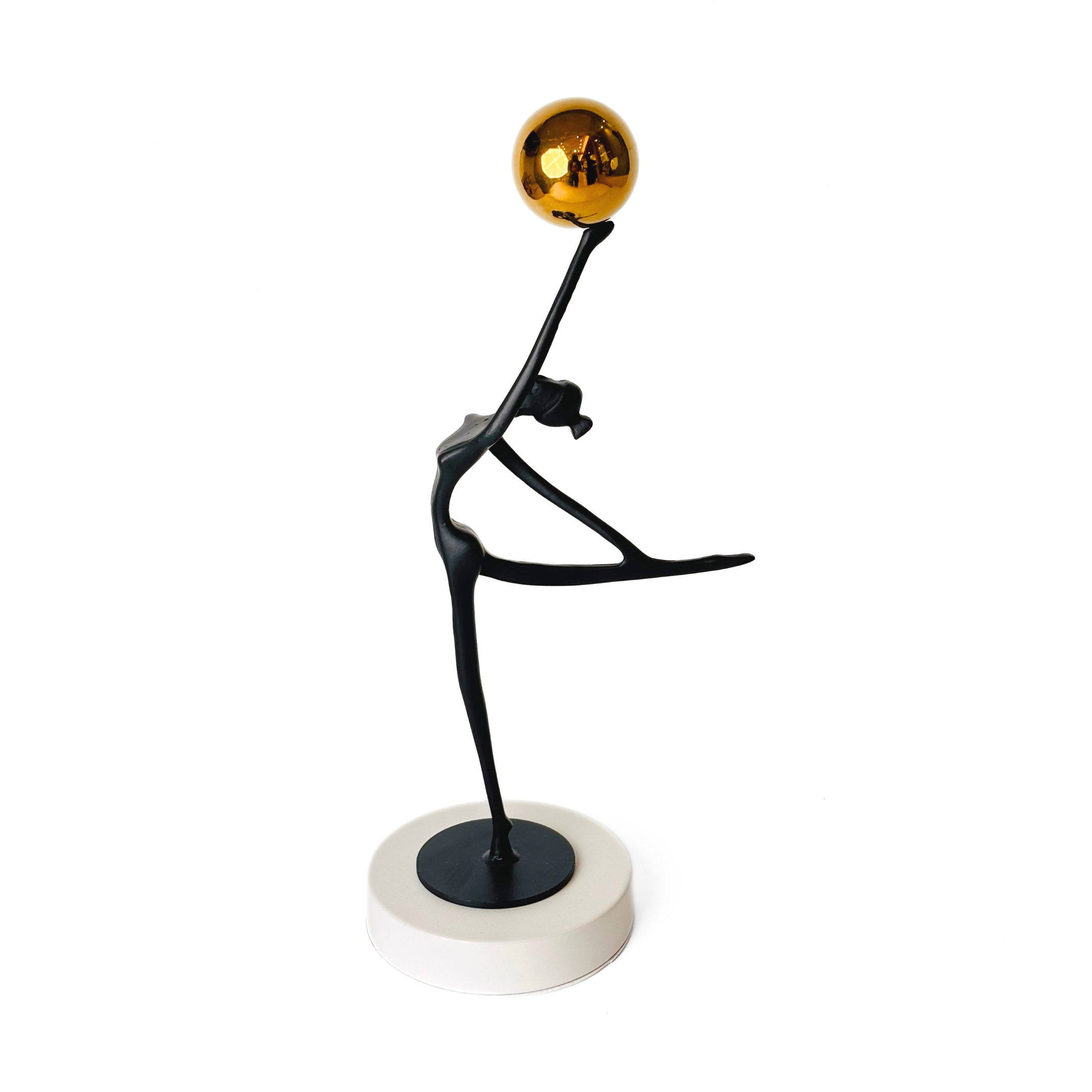 Golden Balance Abstract Figurine