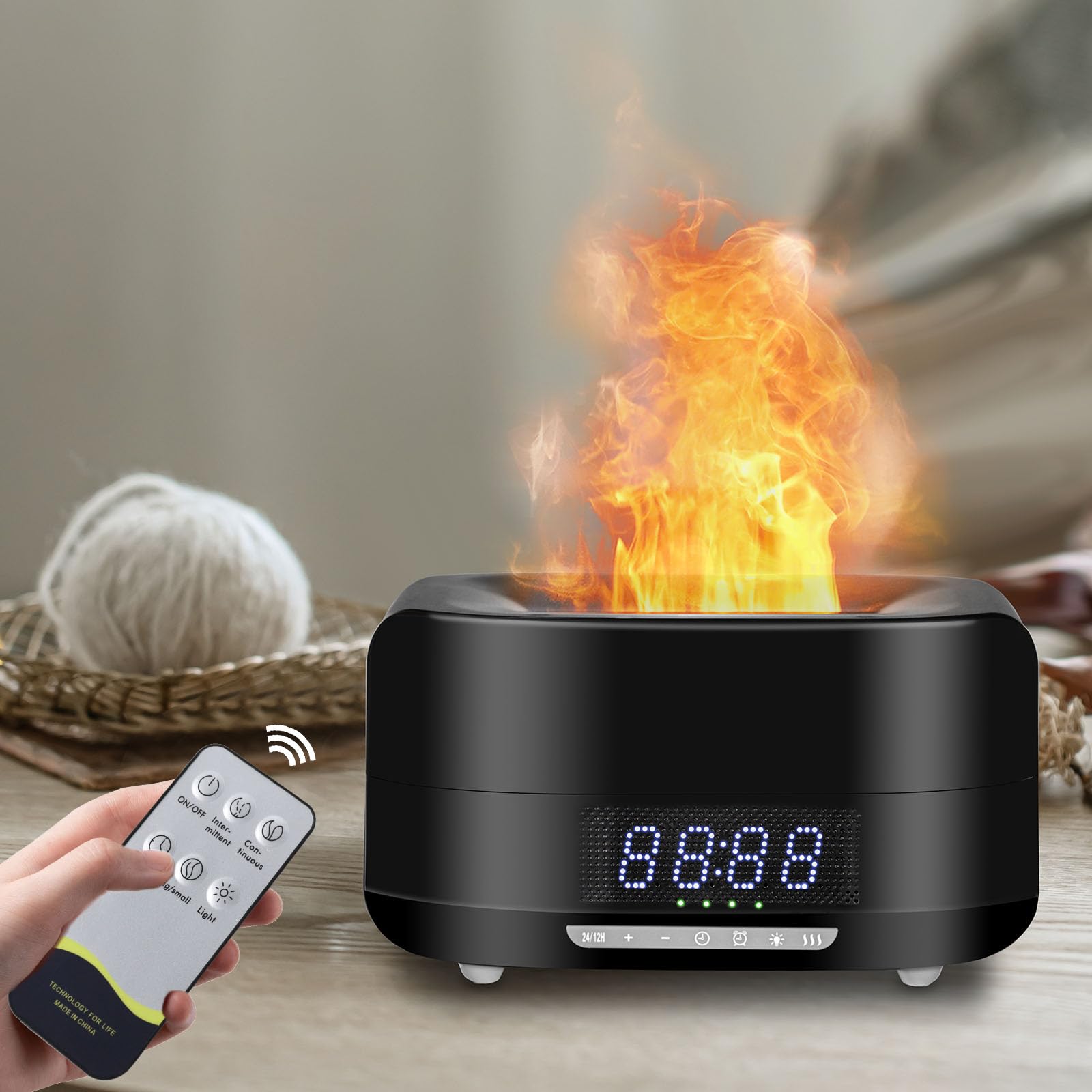 SmartGlow Aroma Diffuser – Modern LED Aromatherapy Humidifier